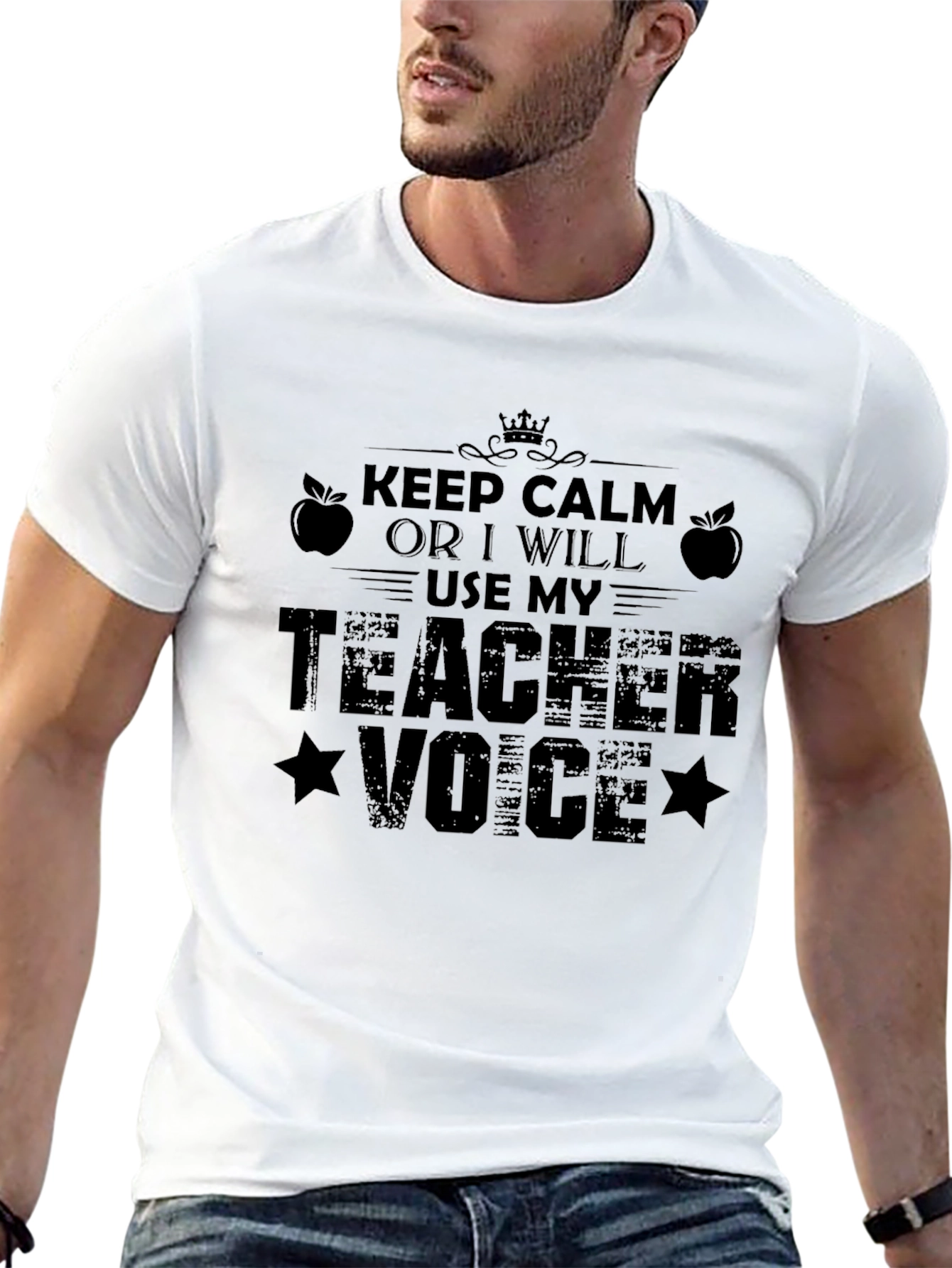 Teacher Voice Graphic T-Shirt