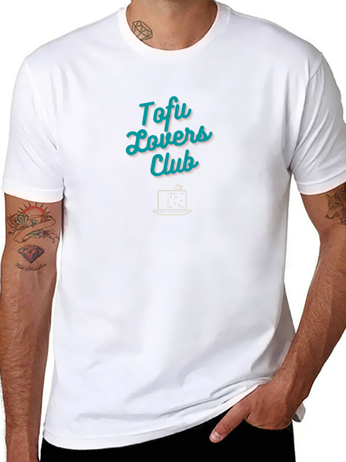 Tofu Lovers Club Graphic Tee