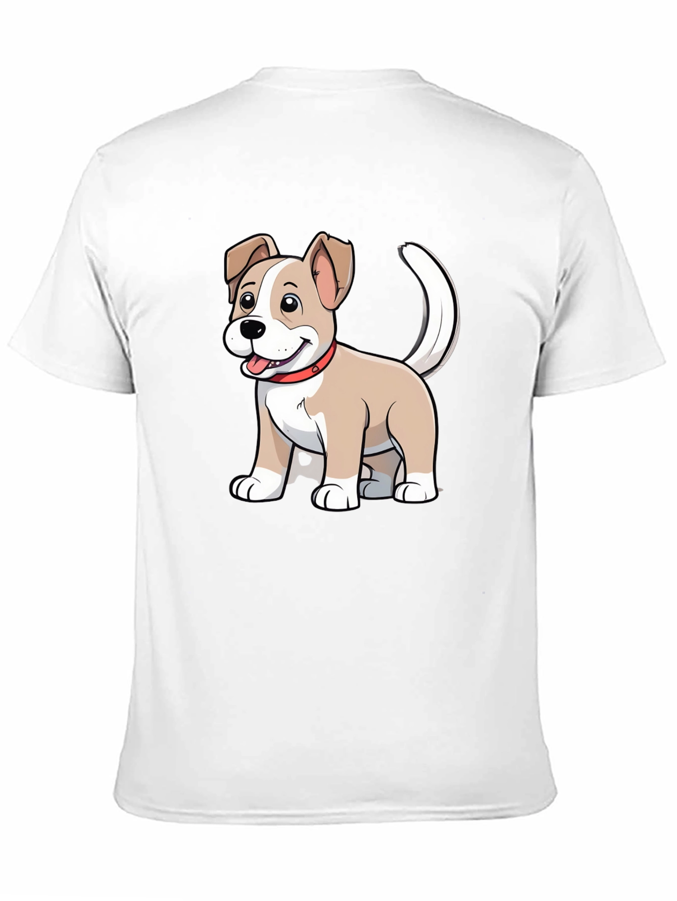 Cute Cartoon Puppy Dog Graphic T-Shirt