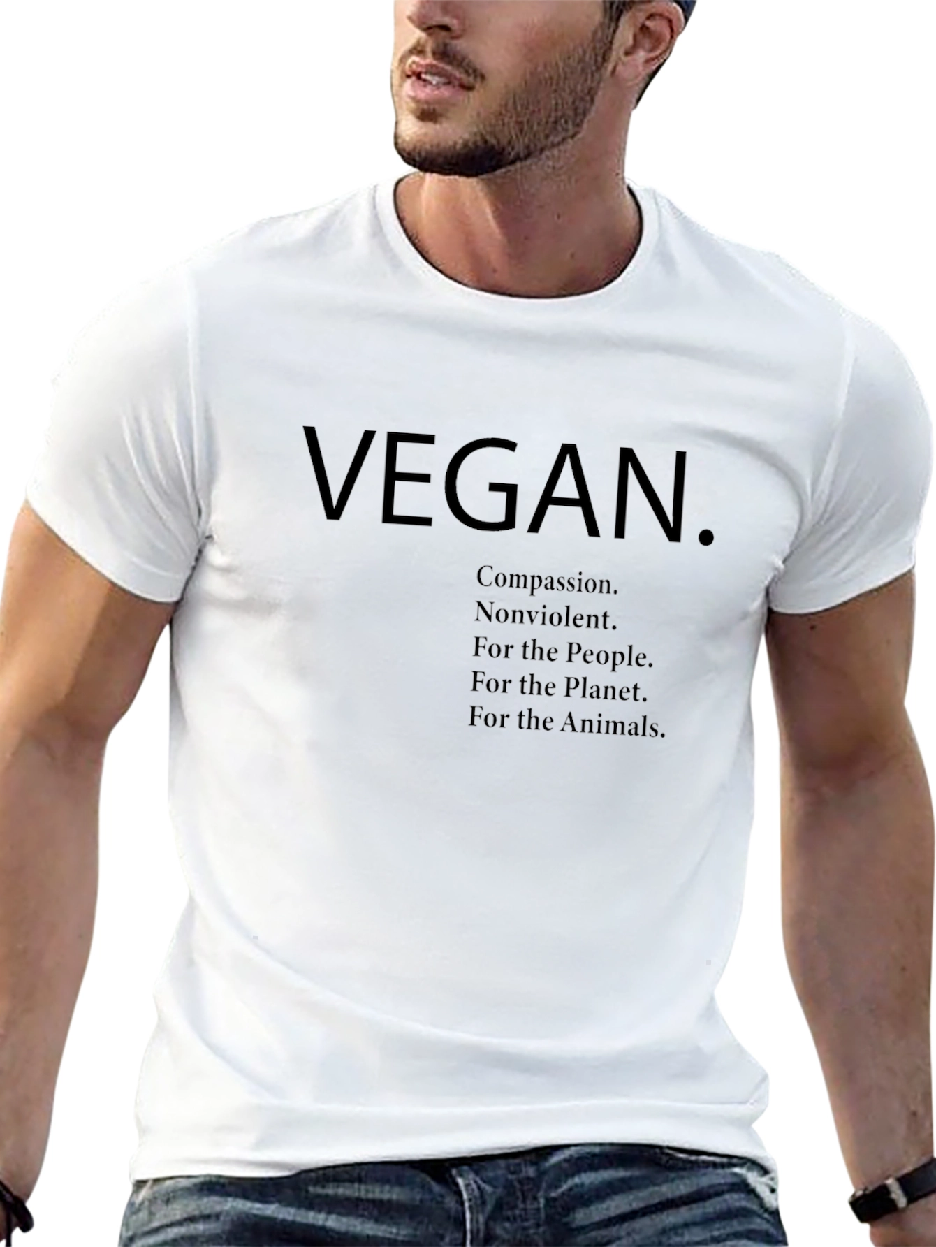 Vegan Compassion Graphic T-Shirt