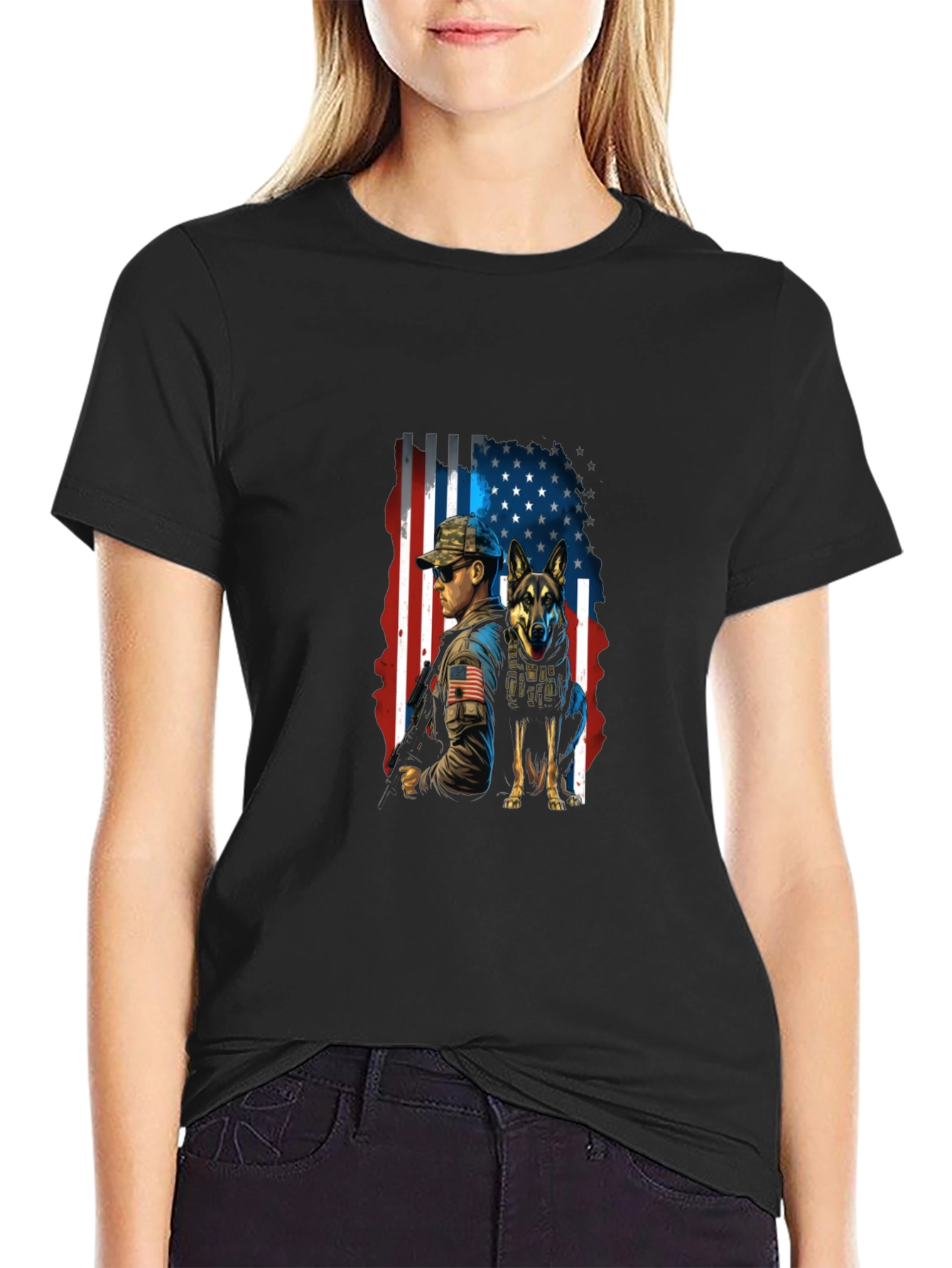 Patriotic K9 T-Shirt