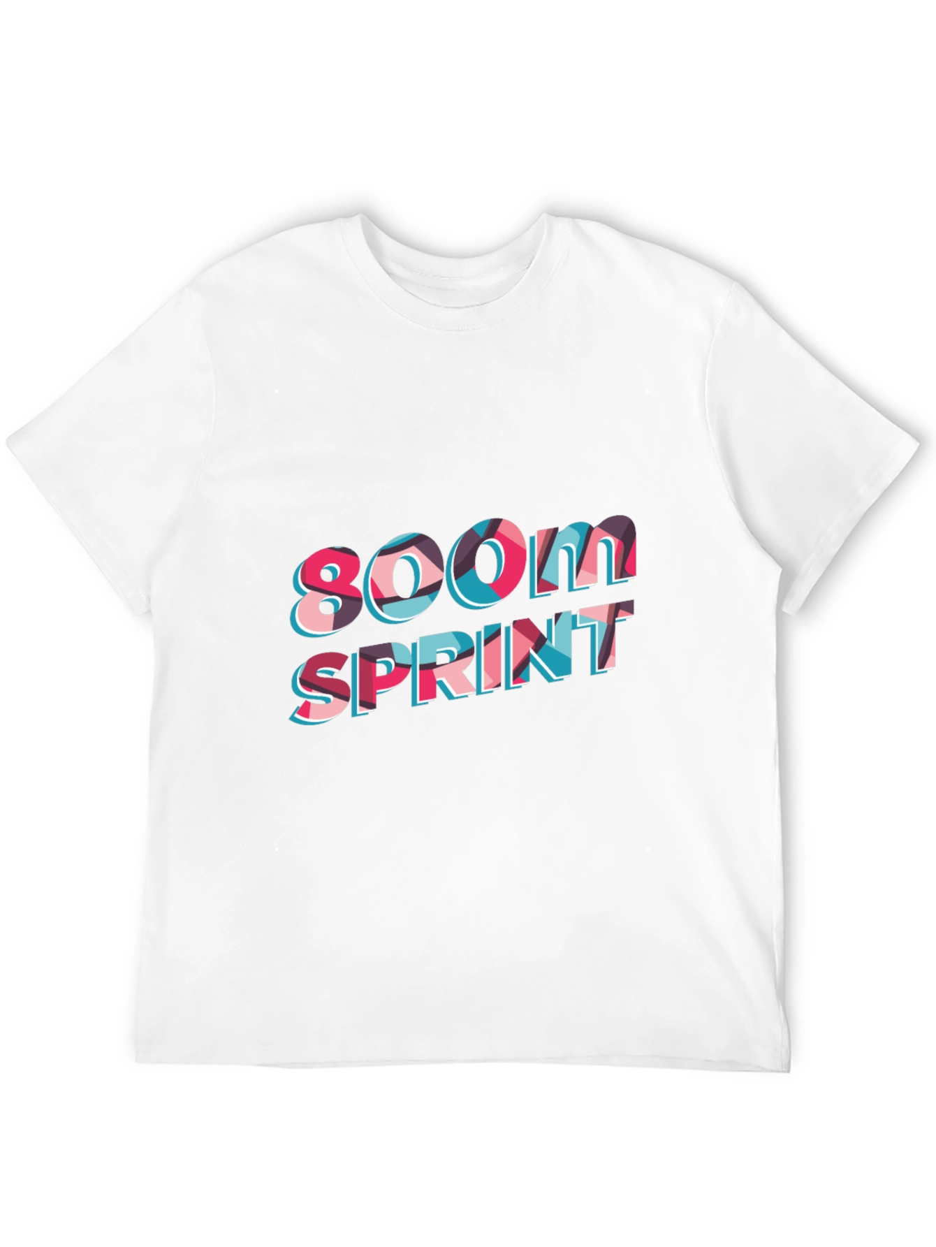 800M Sprint Black T-Shirt