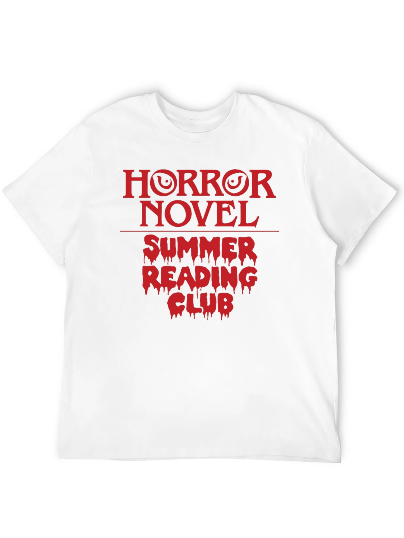 Horror Novel Summer Reading Club T-Shirt