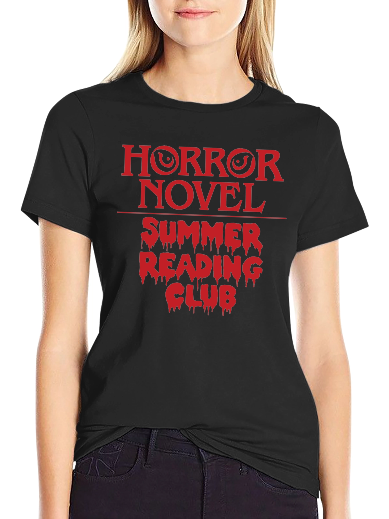 Horror Novel Summer Reading Club T-Shirt