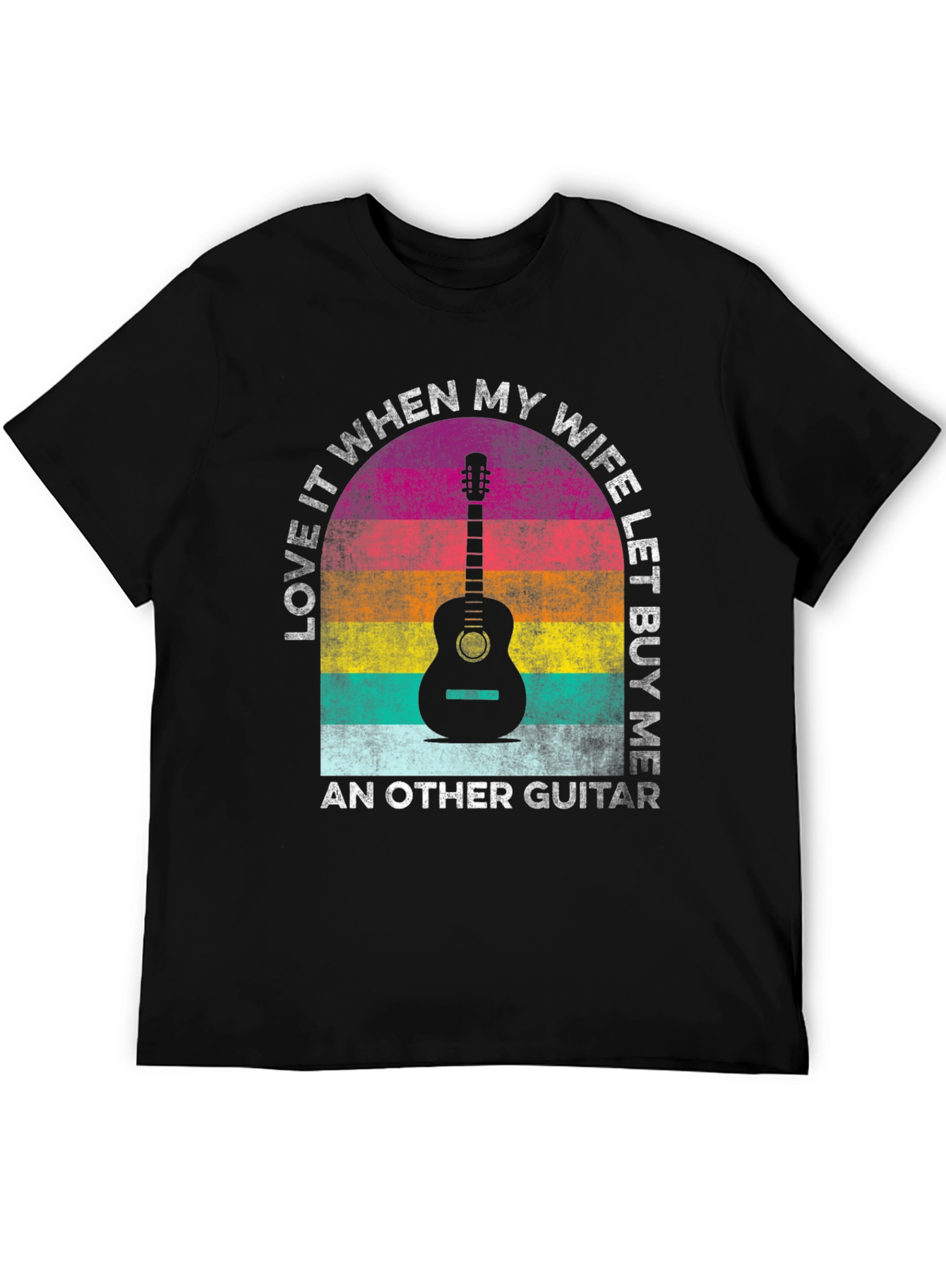 Guitar Lover T-Shirt: My Wife Buys Me Guitars!
