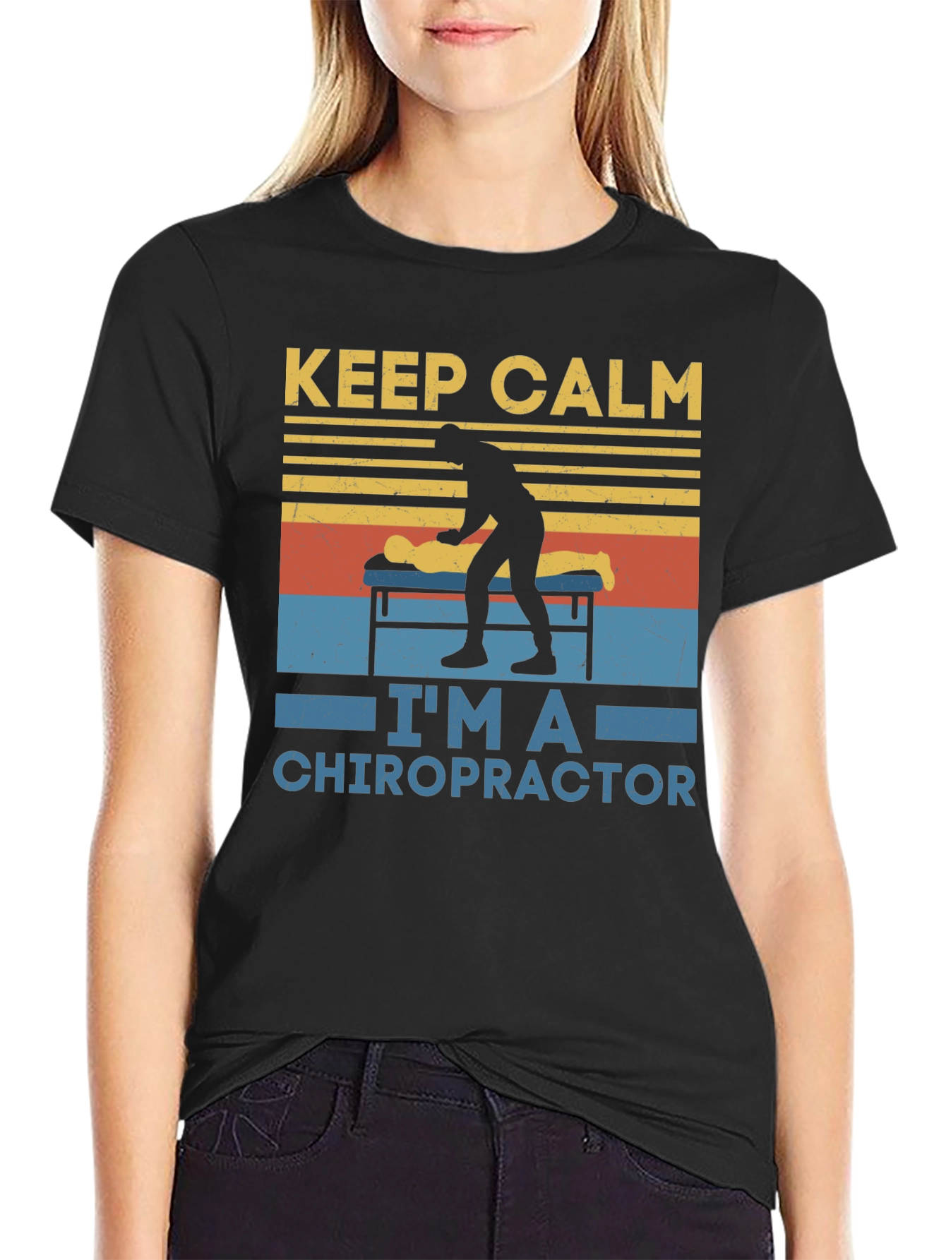 Keep Calm Im A Chiropractor T-Shirt