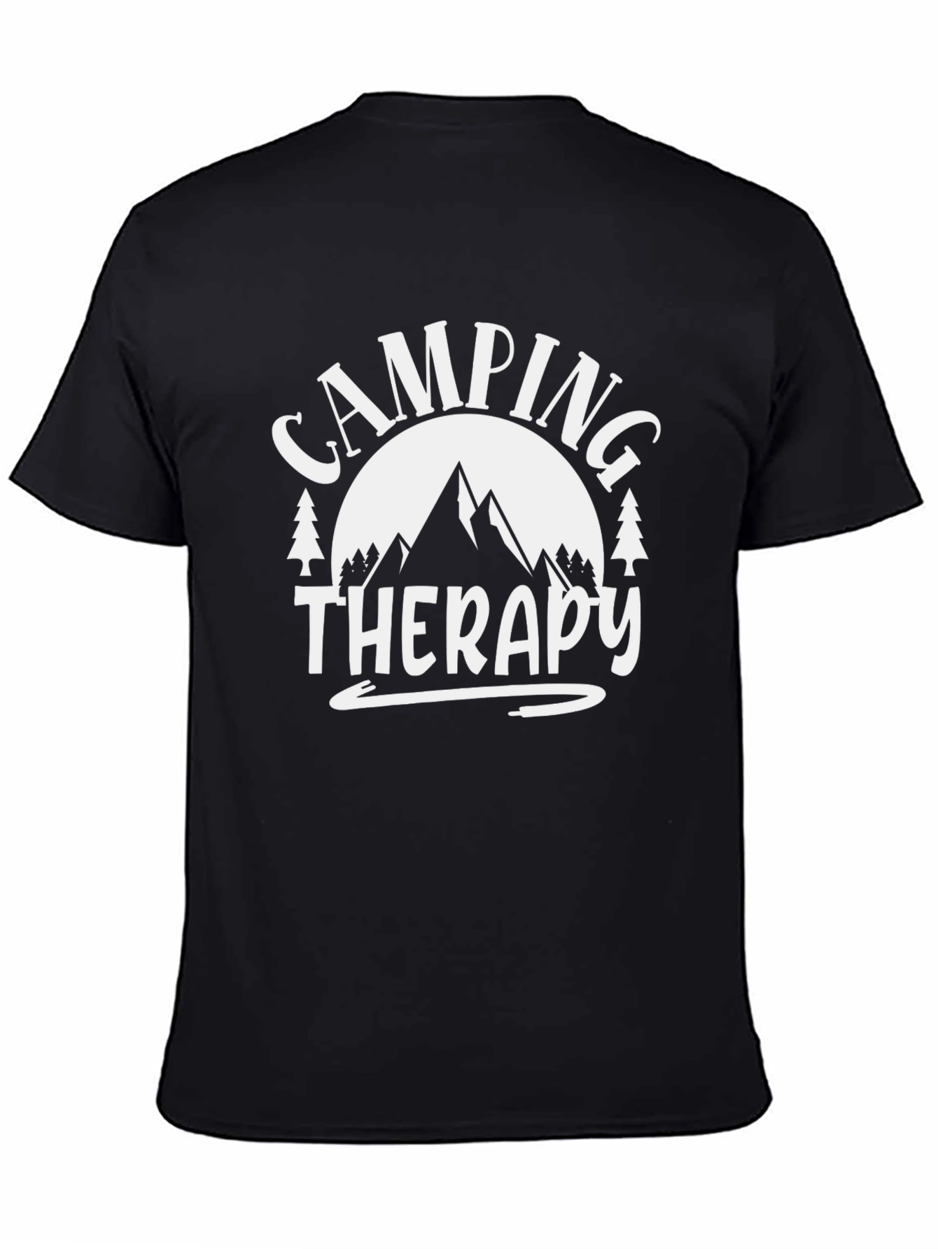 Camping Therapy T-Shirt - Outdoor Adventure Tee