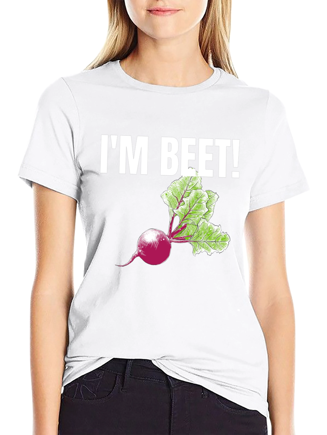 Im Beet! Graphic T-Shirt - Vegetable Pun Tee