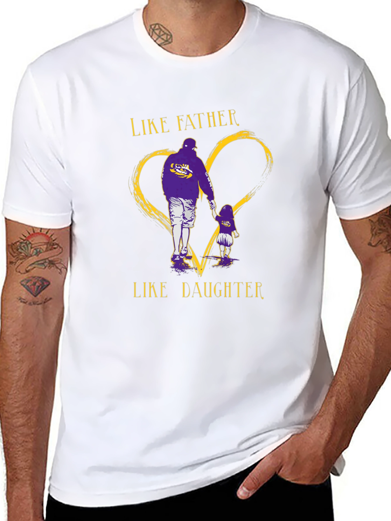 Like Father Like Daughter LSU T-Shirt