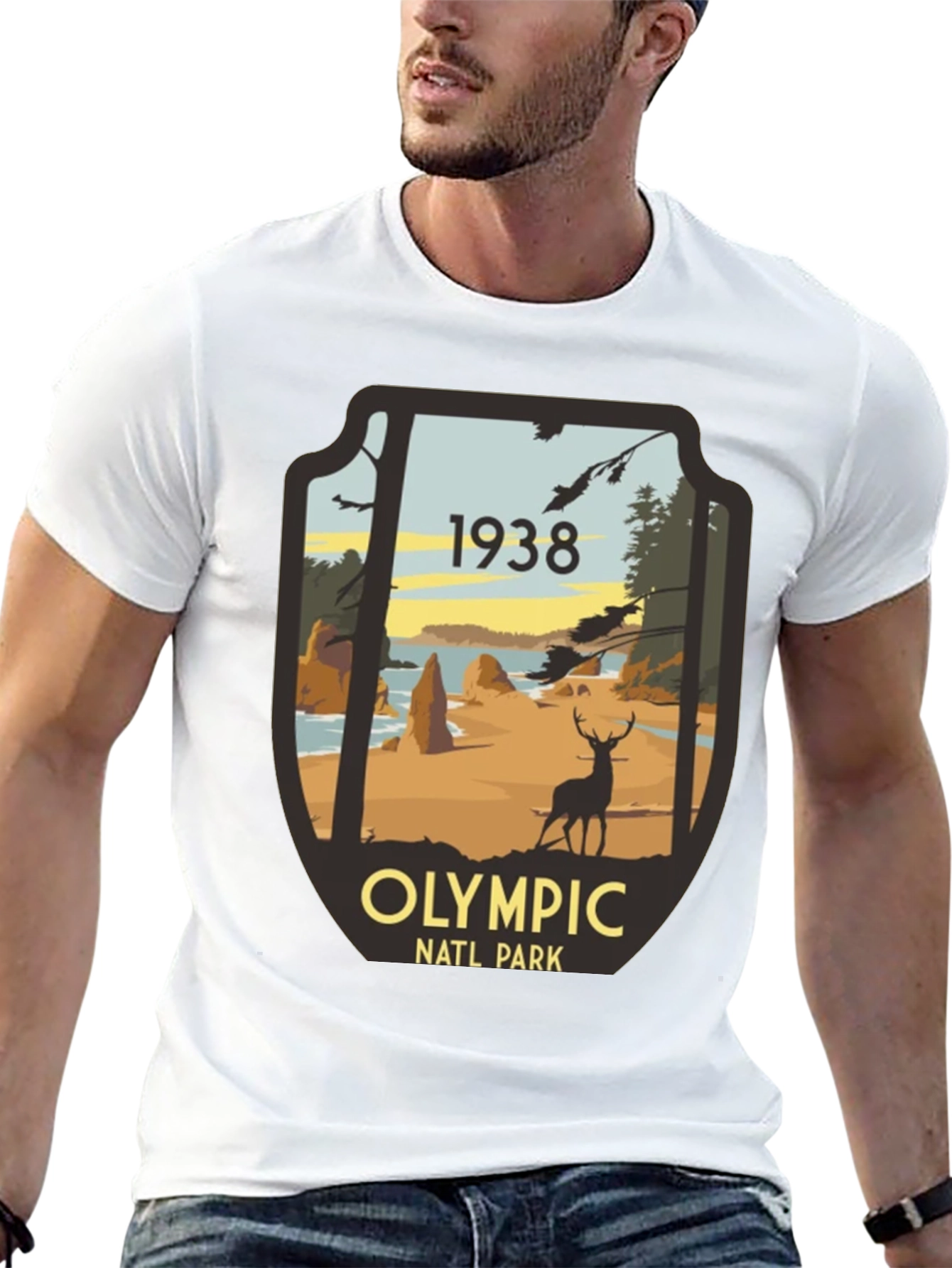Olympic National Park 1938 Graphic Tee