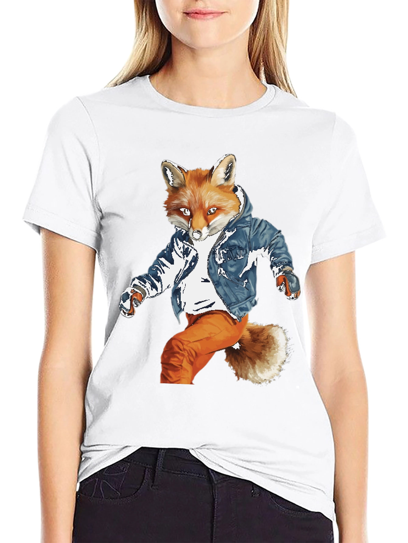 Cool Fox Graphic Tee - Urban Style