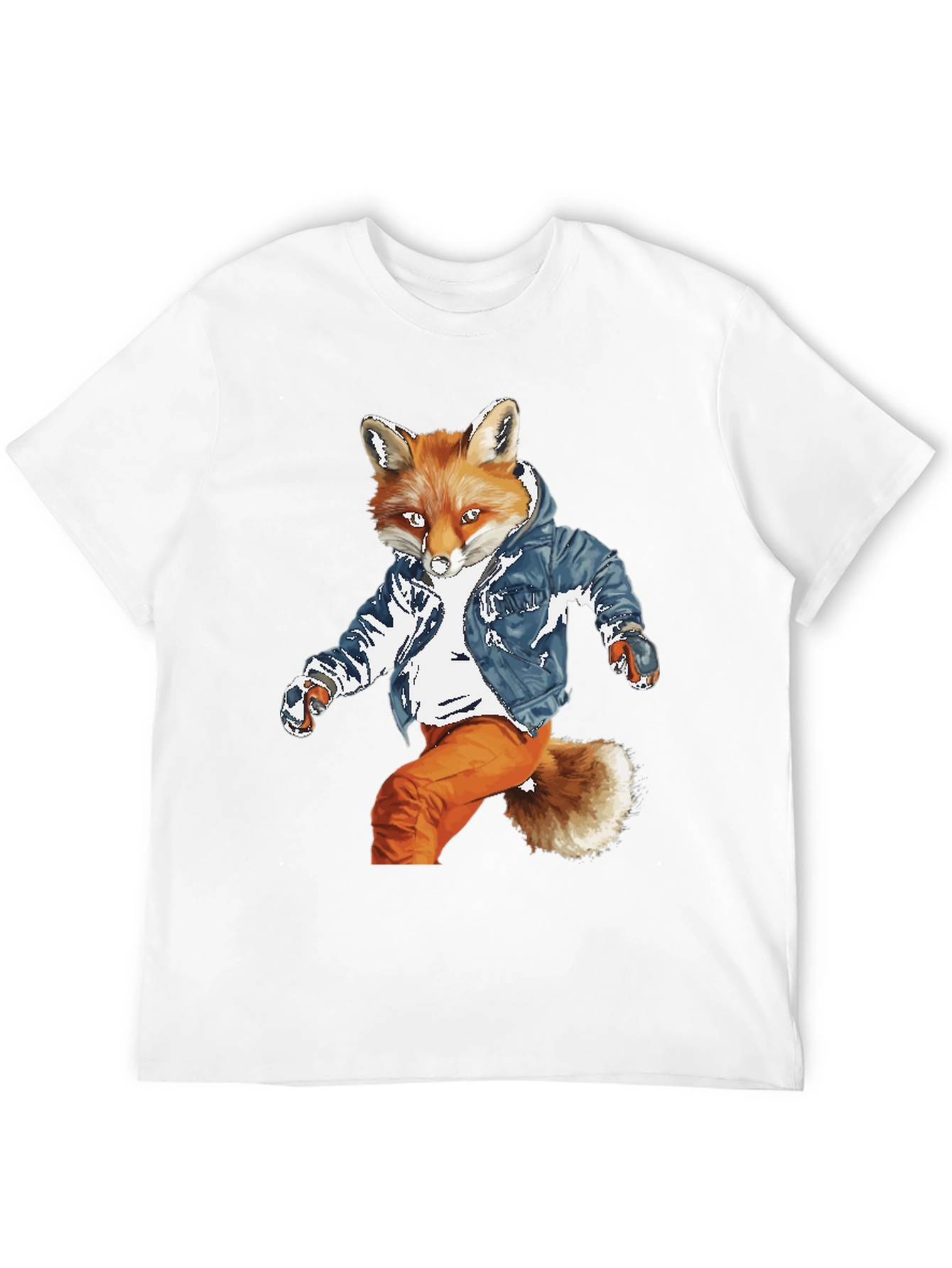 Cool Fox Graphic Tee - Urban Style