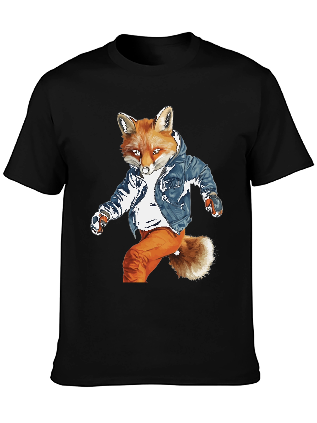 Cool Fox Graphic Tee - Urban Style