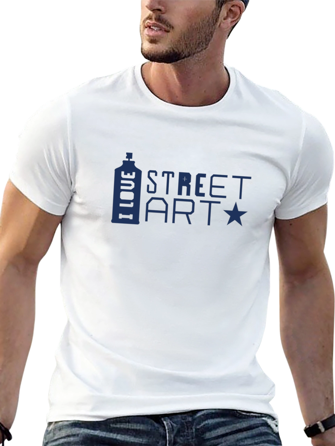 I Love Street Art T-Shirt - Urban Style