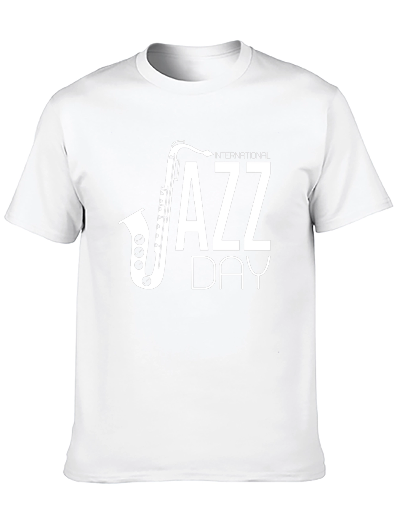 International Jazz Day Black Graphic T-Shirt
