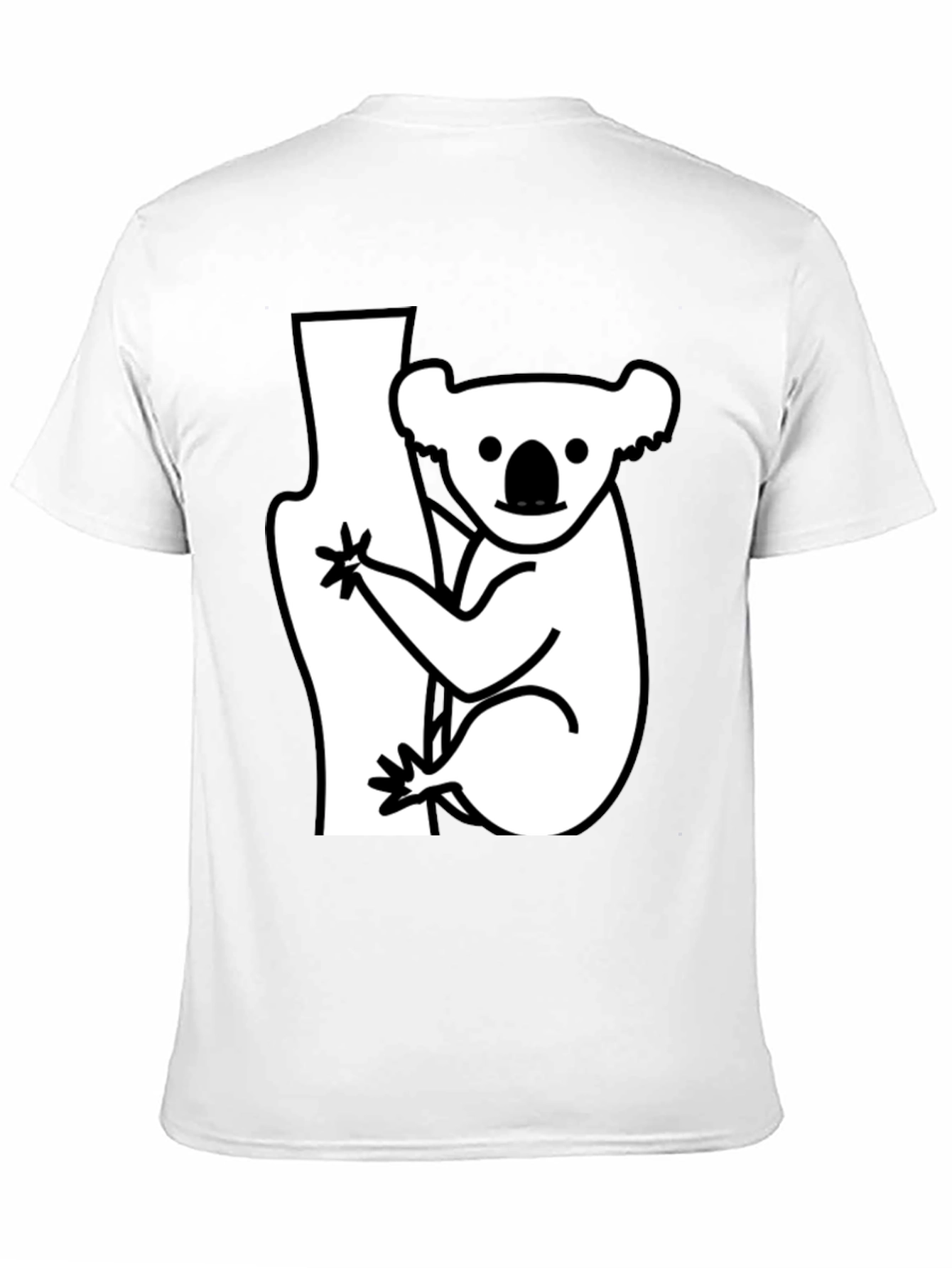 Koala Graphic Tee - Casual Comfort