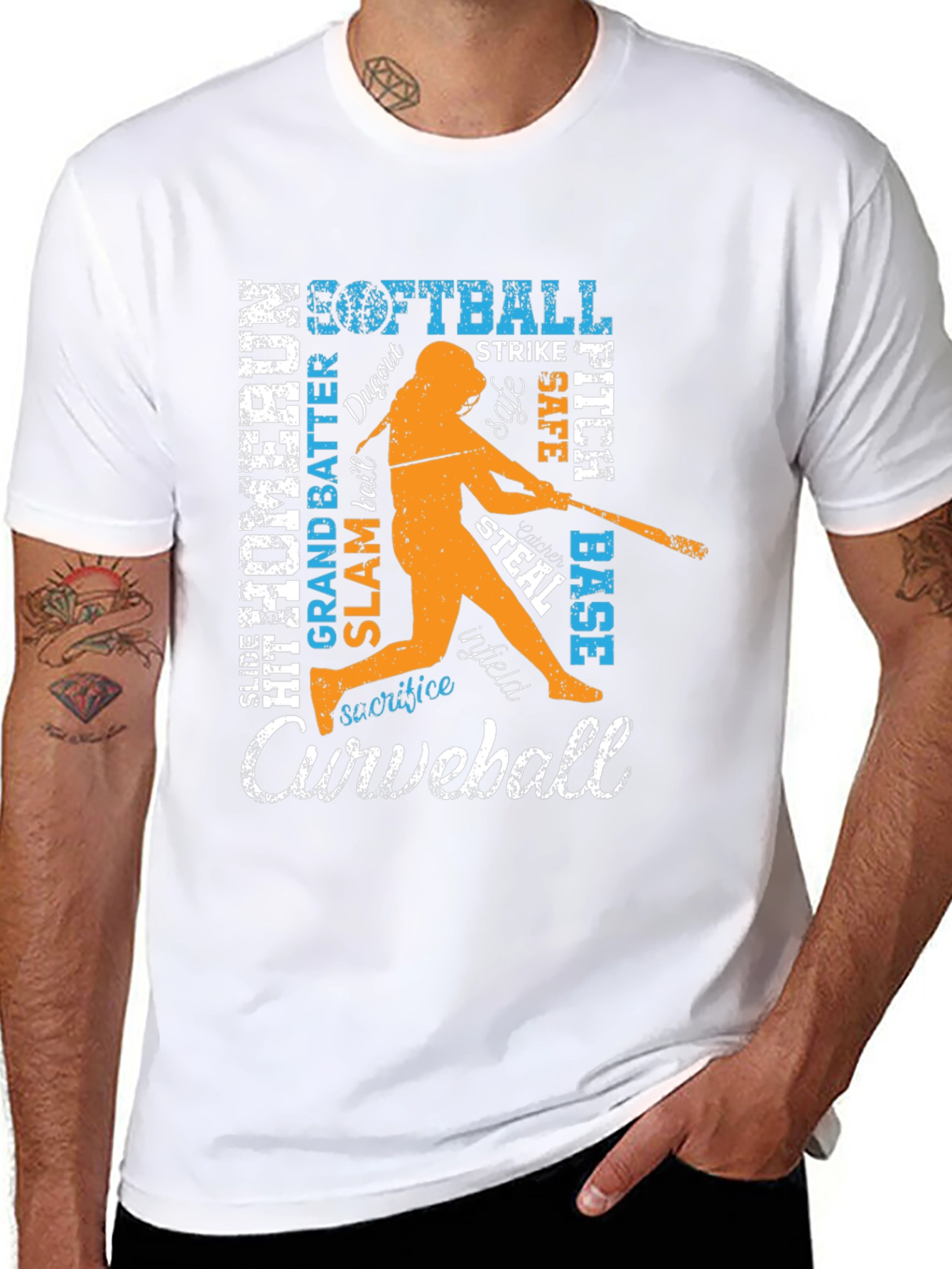 Softball Graphic T-Shirt