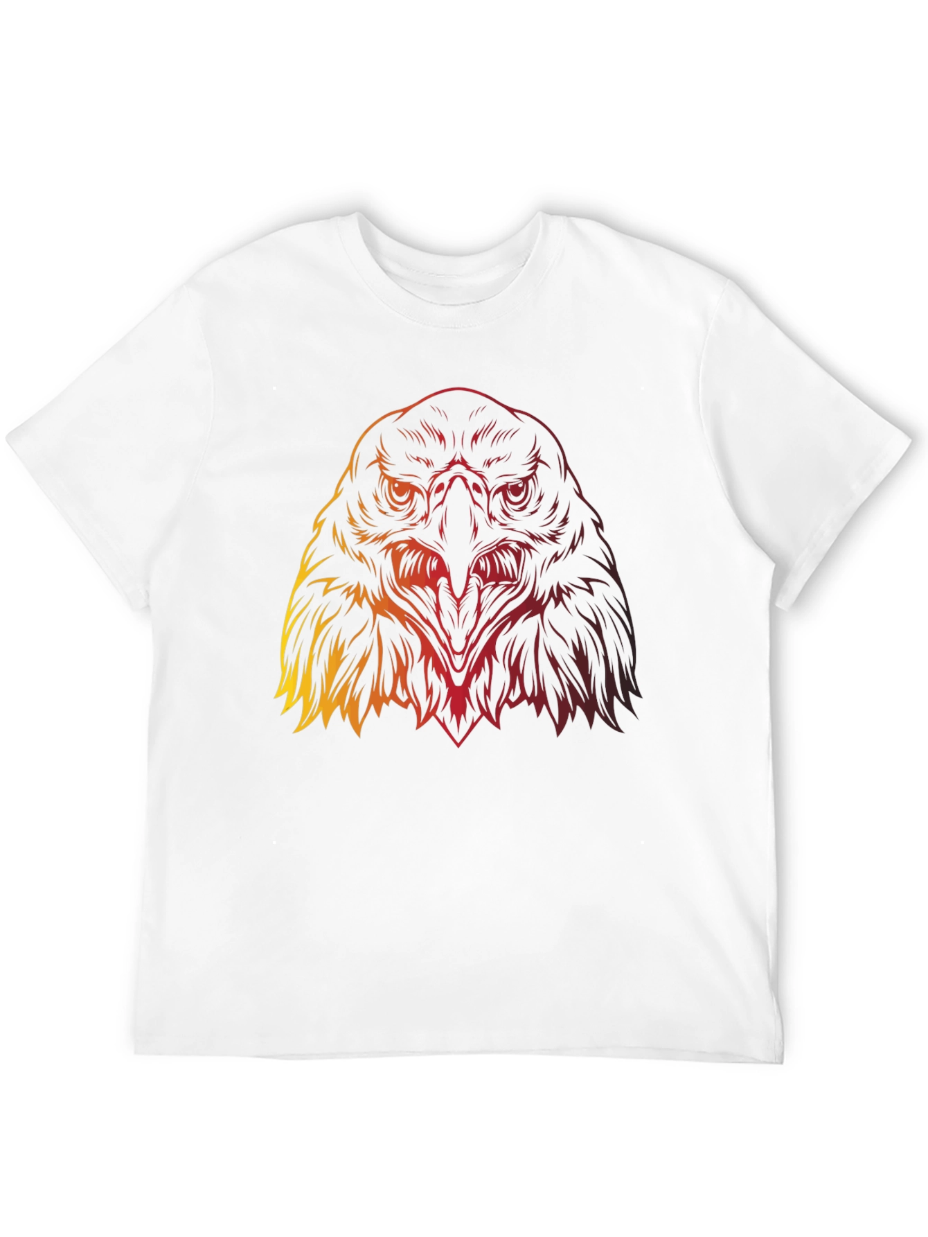 Eagle Graphic Tee - Bold Bird of Prey Design