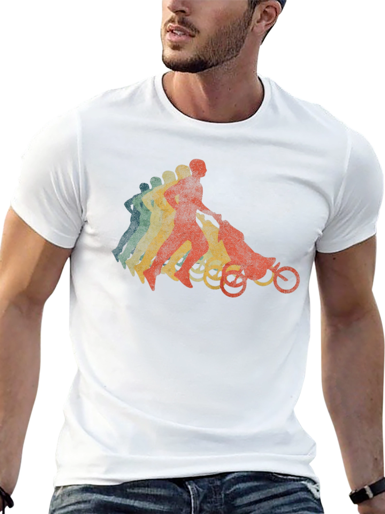 Retro Style Jogger Stroller T-Shirt