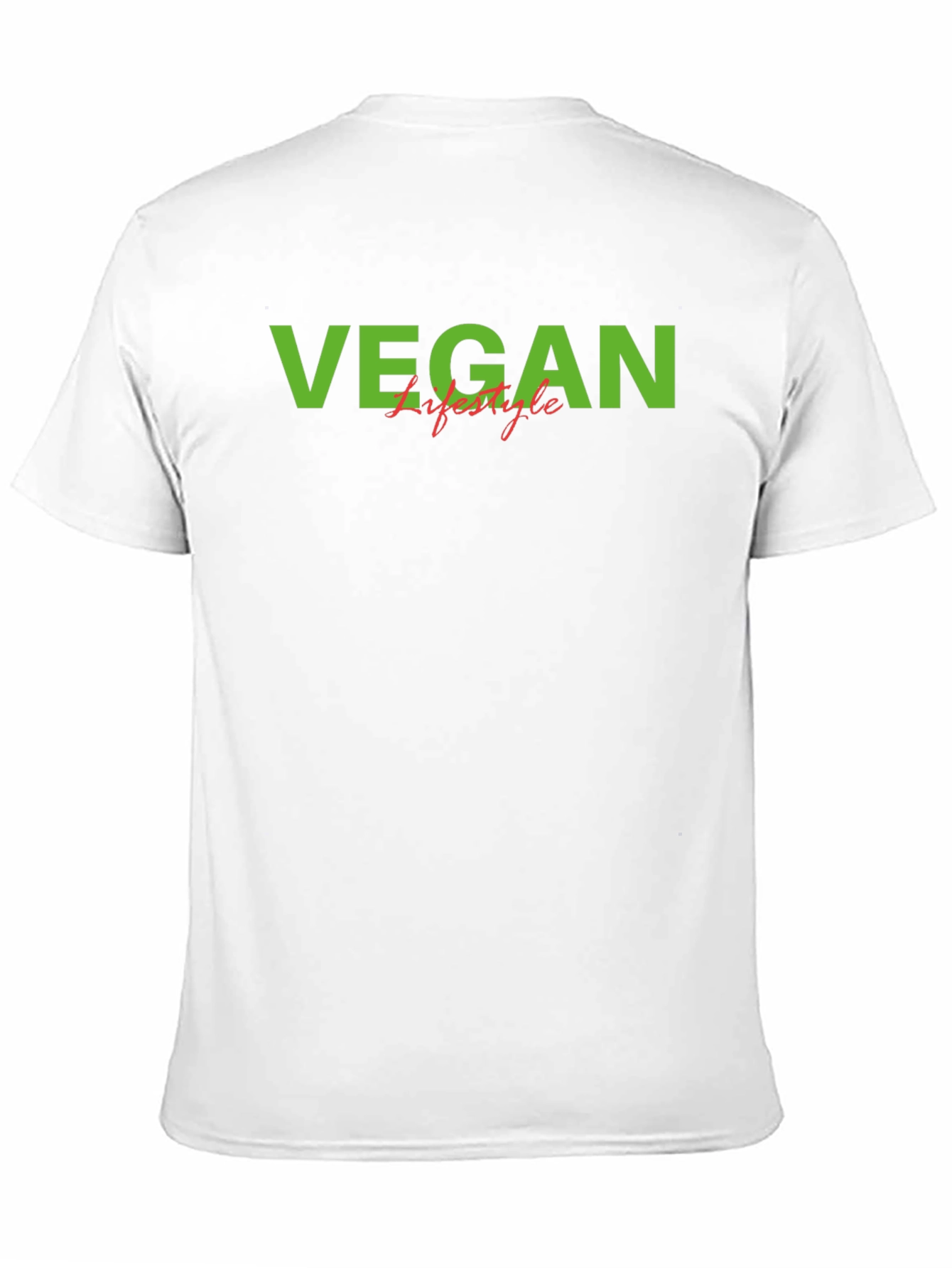 Vegan Lifestyle Graphic T-Shirt - Black