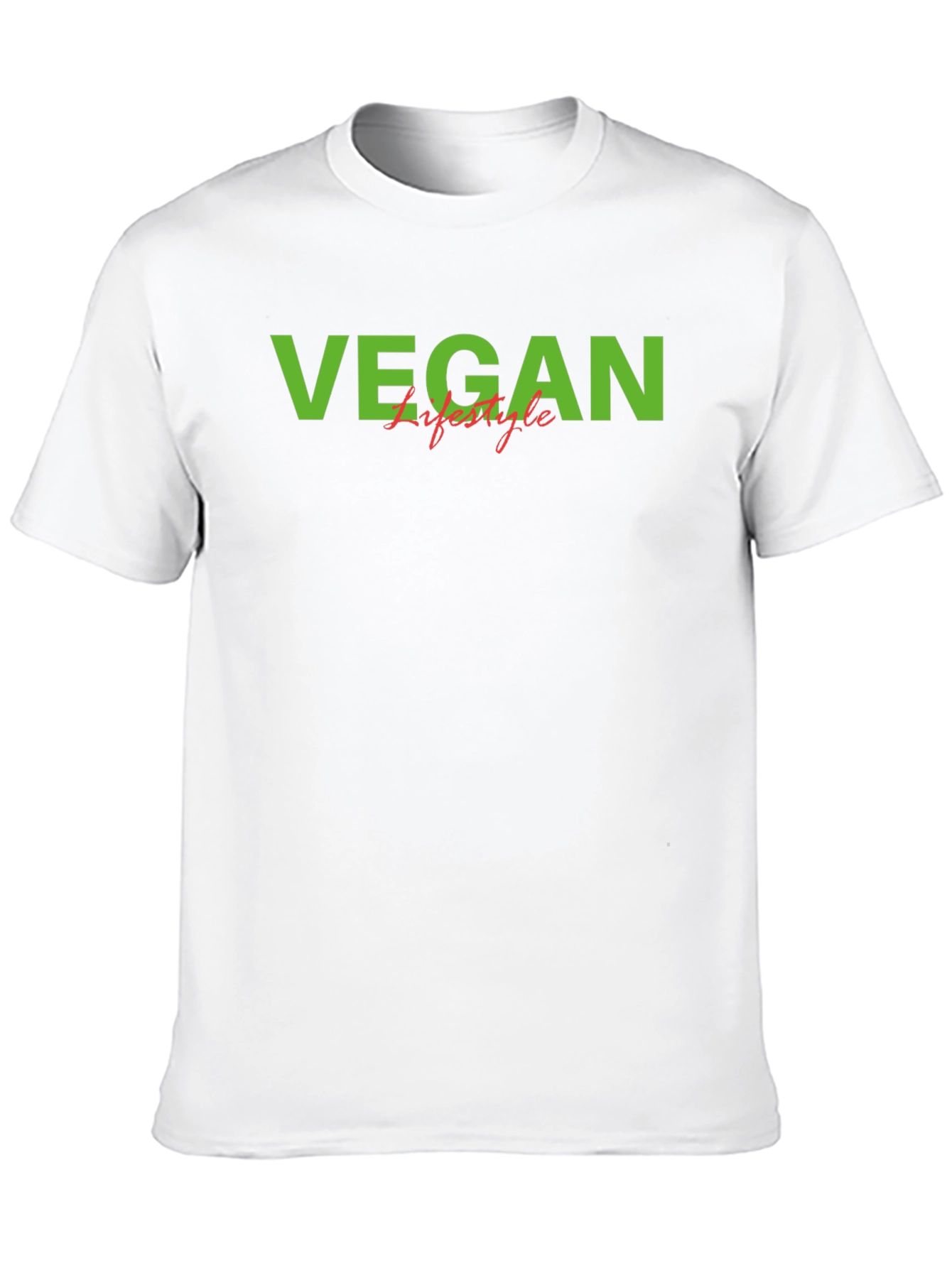 Vegan Lifestyle Graphic T-Shirt - Black