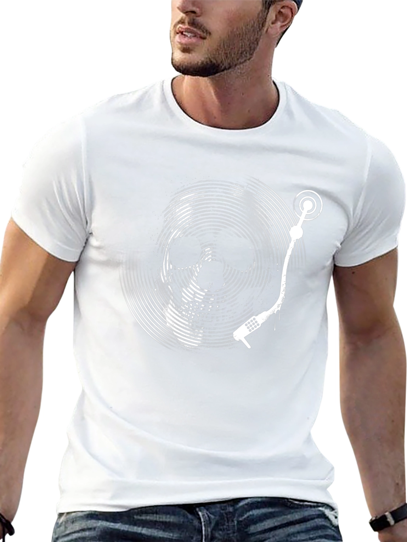 Skull Turntable T-Shirt