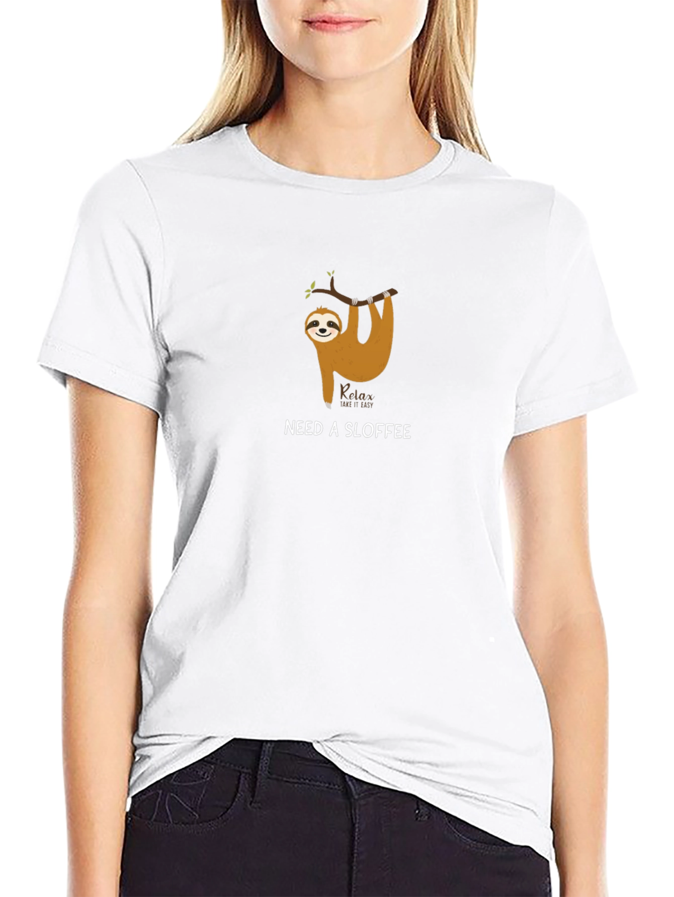 Need A Sloffee T-Shirt Sloth Lover Tee