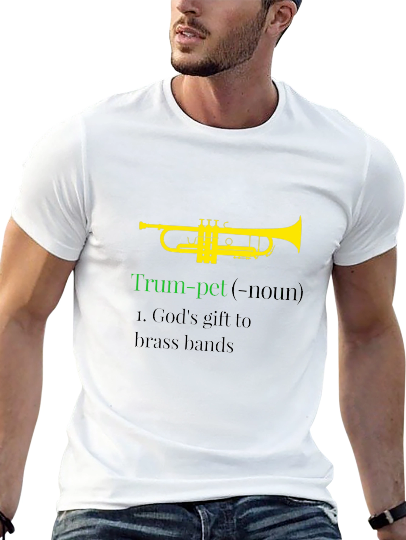 Trumpet Definition T-Shirt - Musicians Tee