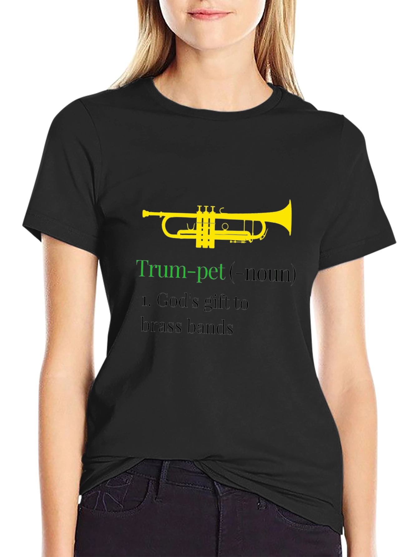 Trumpet Definition T-Shirt - Musicians Tee
