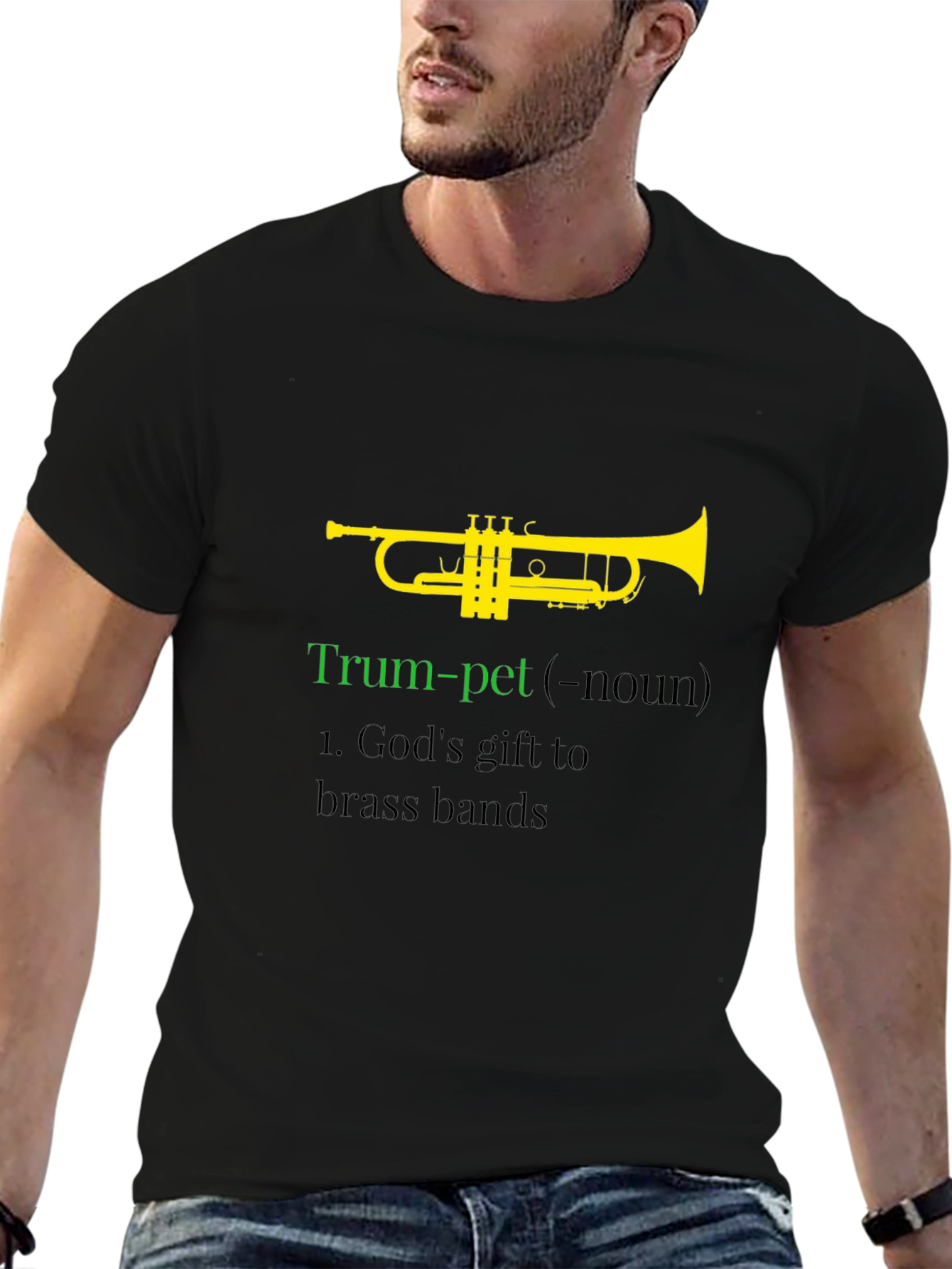 Trumpet Definition T-Shirt - Musicians Tee