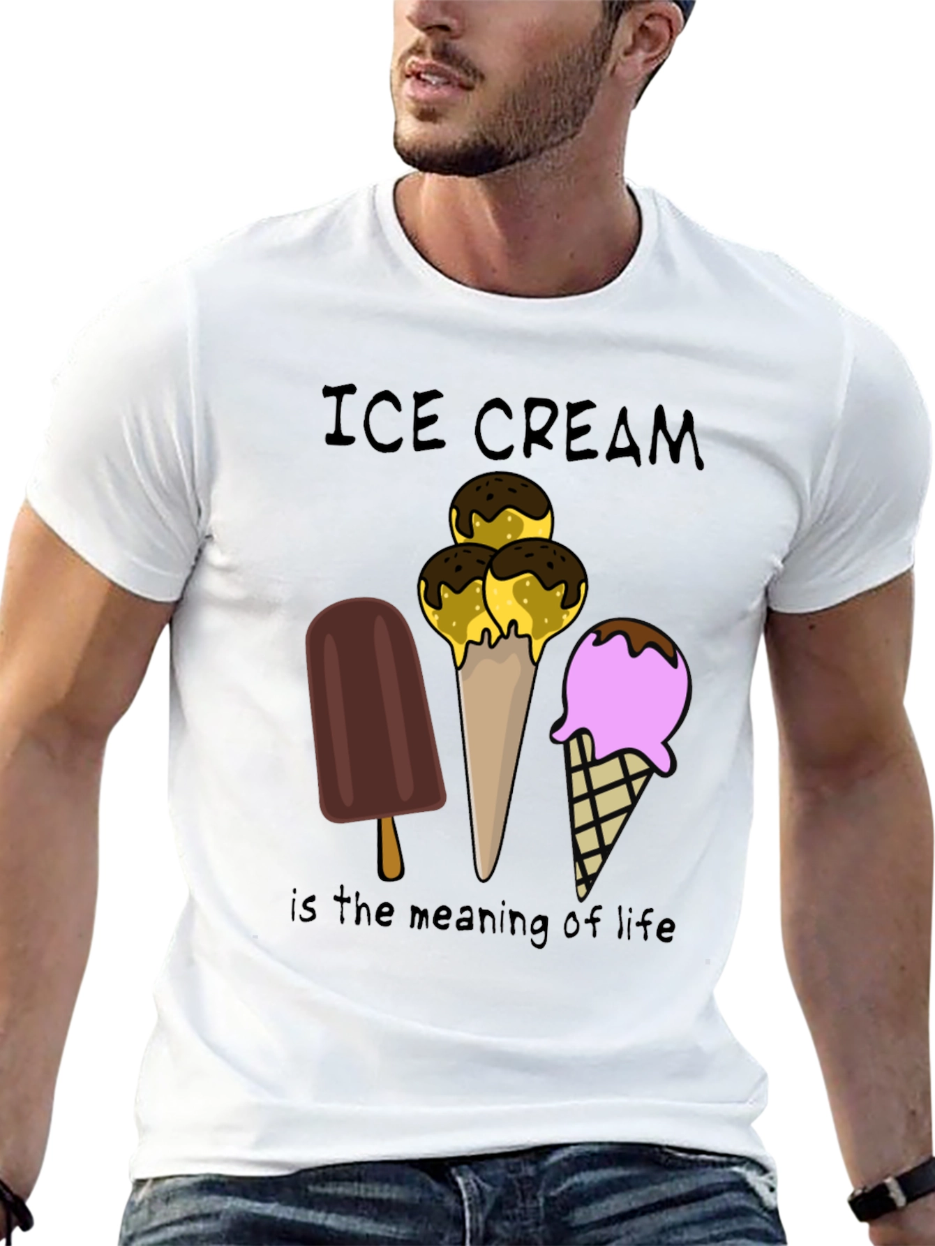 Ice Cream Meaning of Life T-Shirt