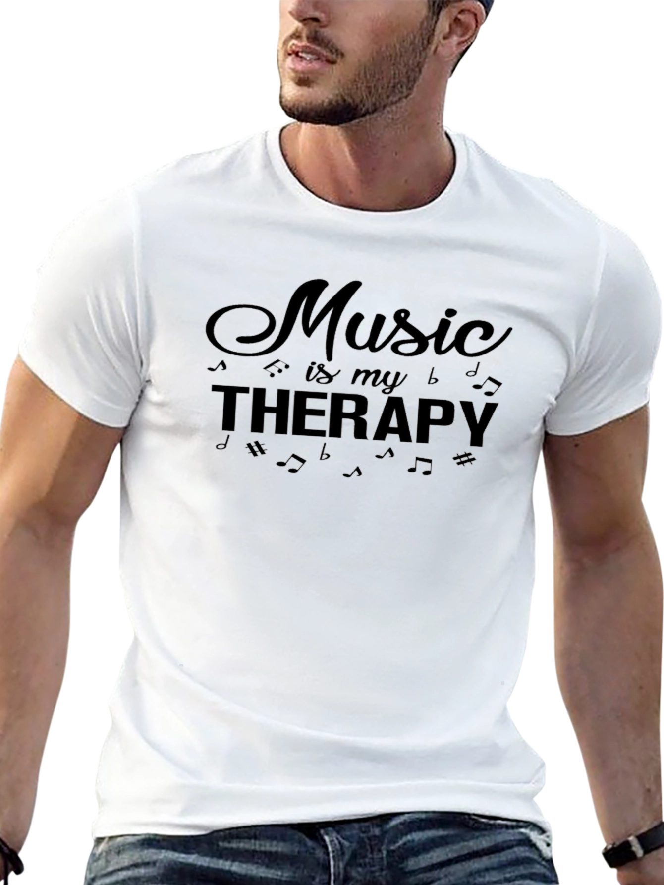 Music Is My Therapy T-Shirt