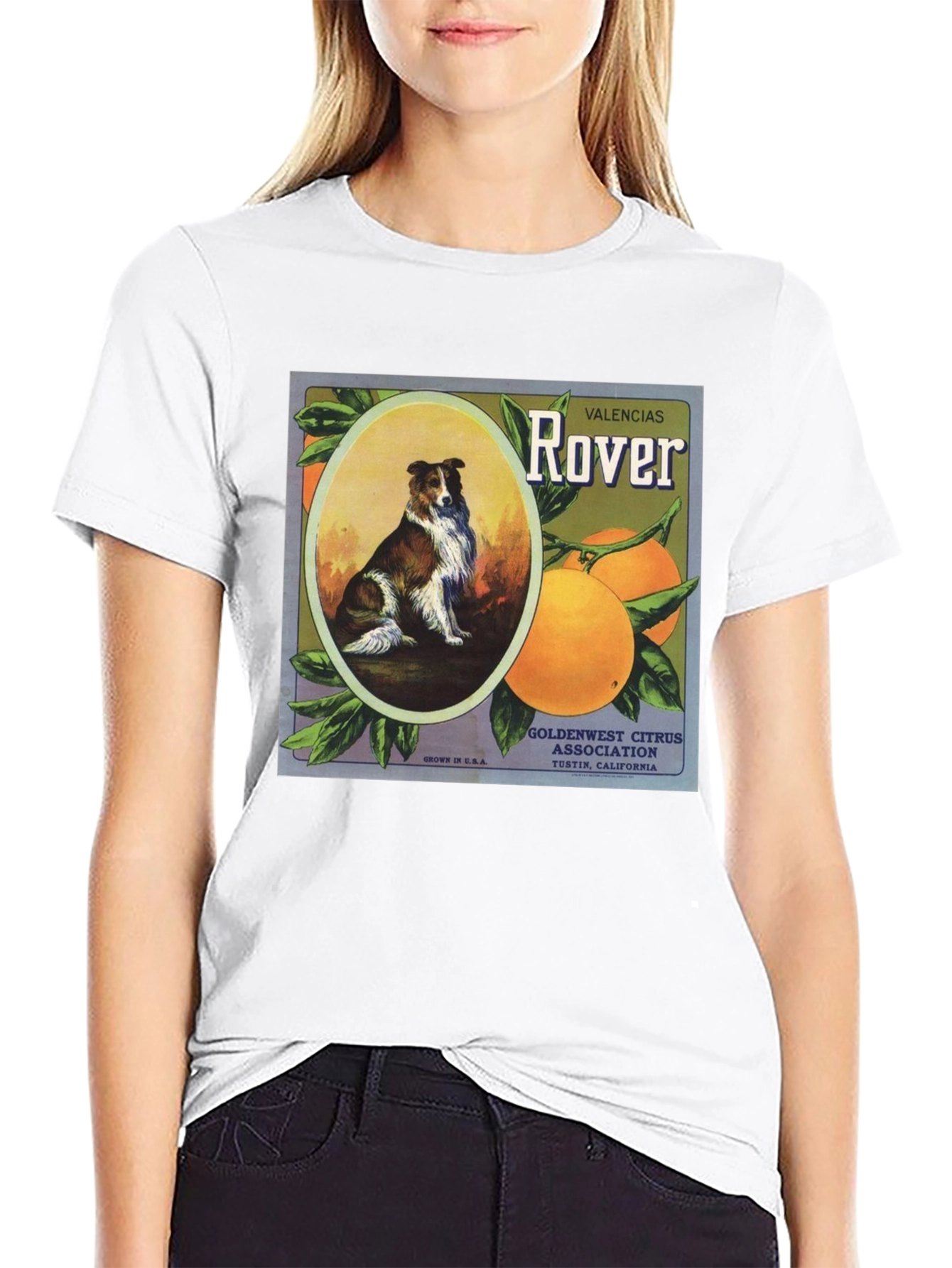 Dog & Orange Valencias Rover Graphic Tee