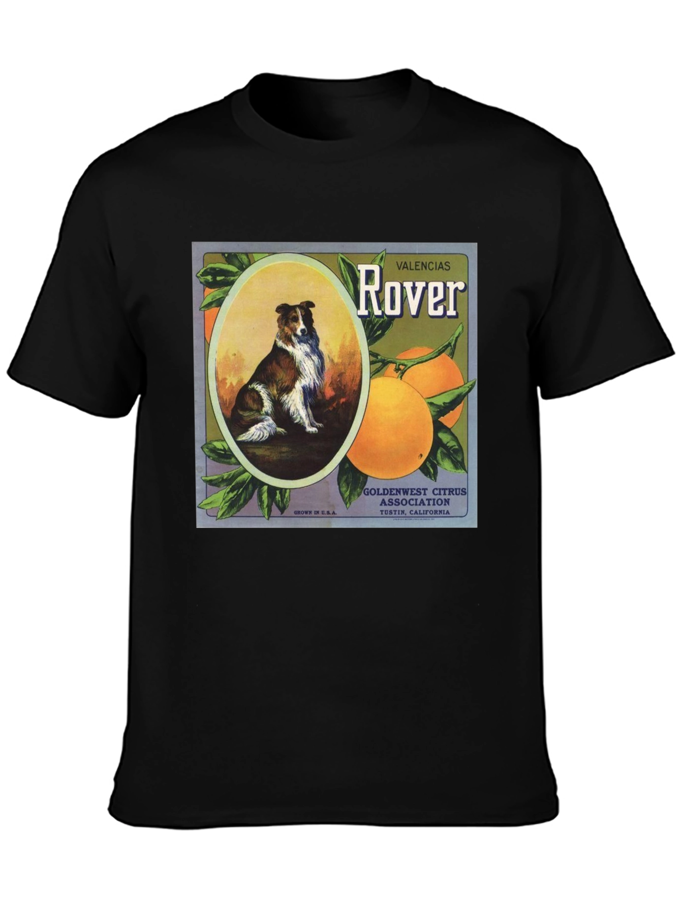 Dog & Orange Valencias Rover Graphic Tee