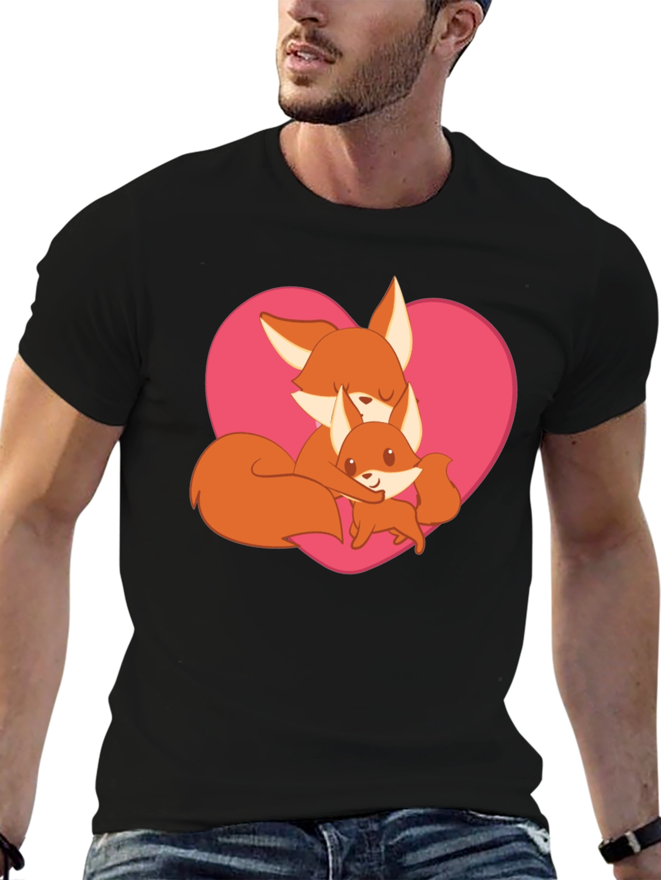 Fox Love Graphic T-Shirt