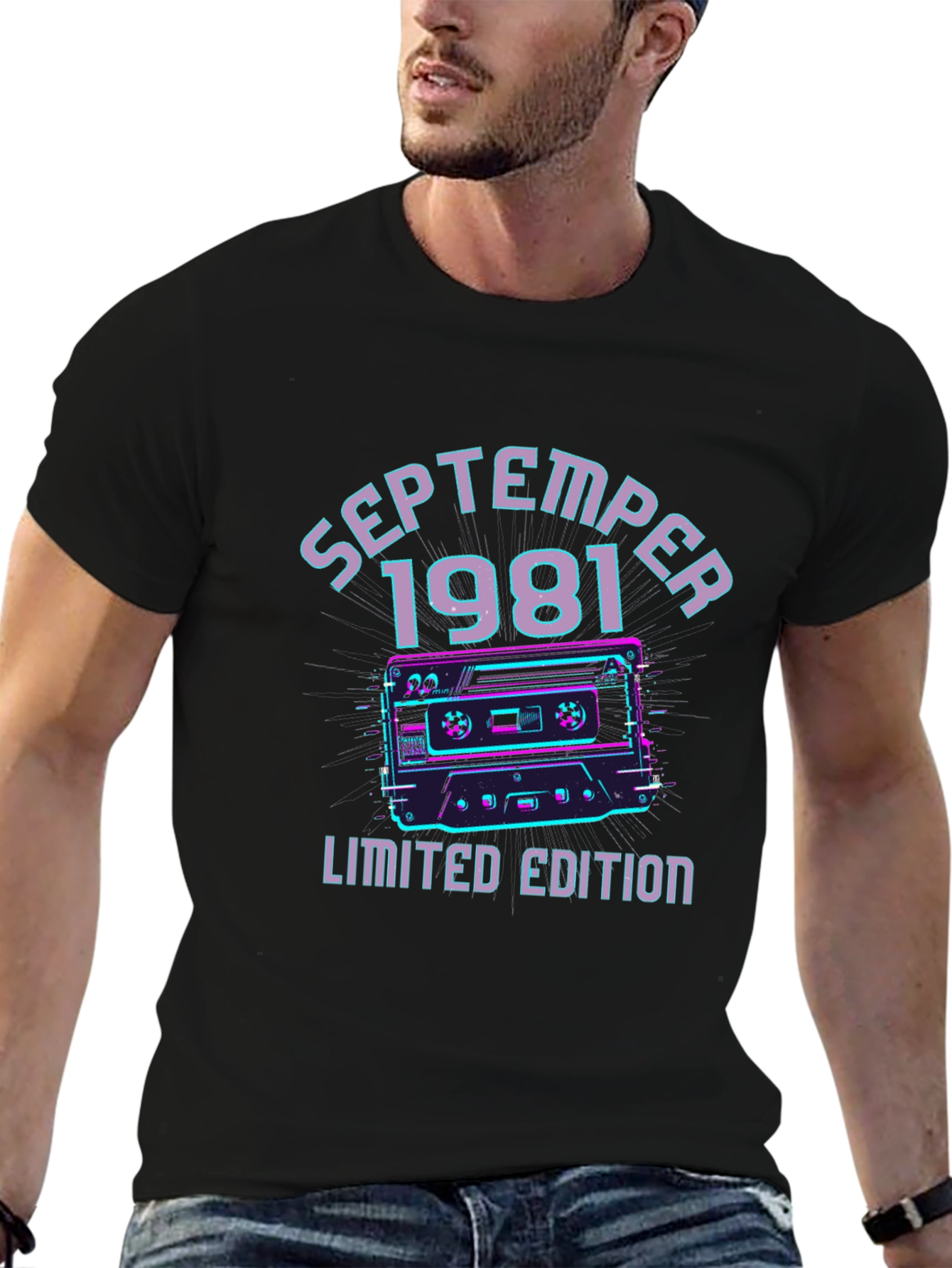 September 1981 Limited Edition Retro Cassette T-Shirt