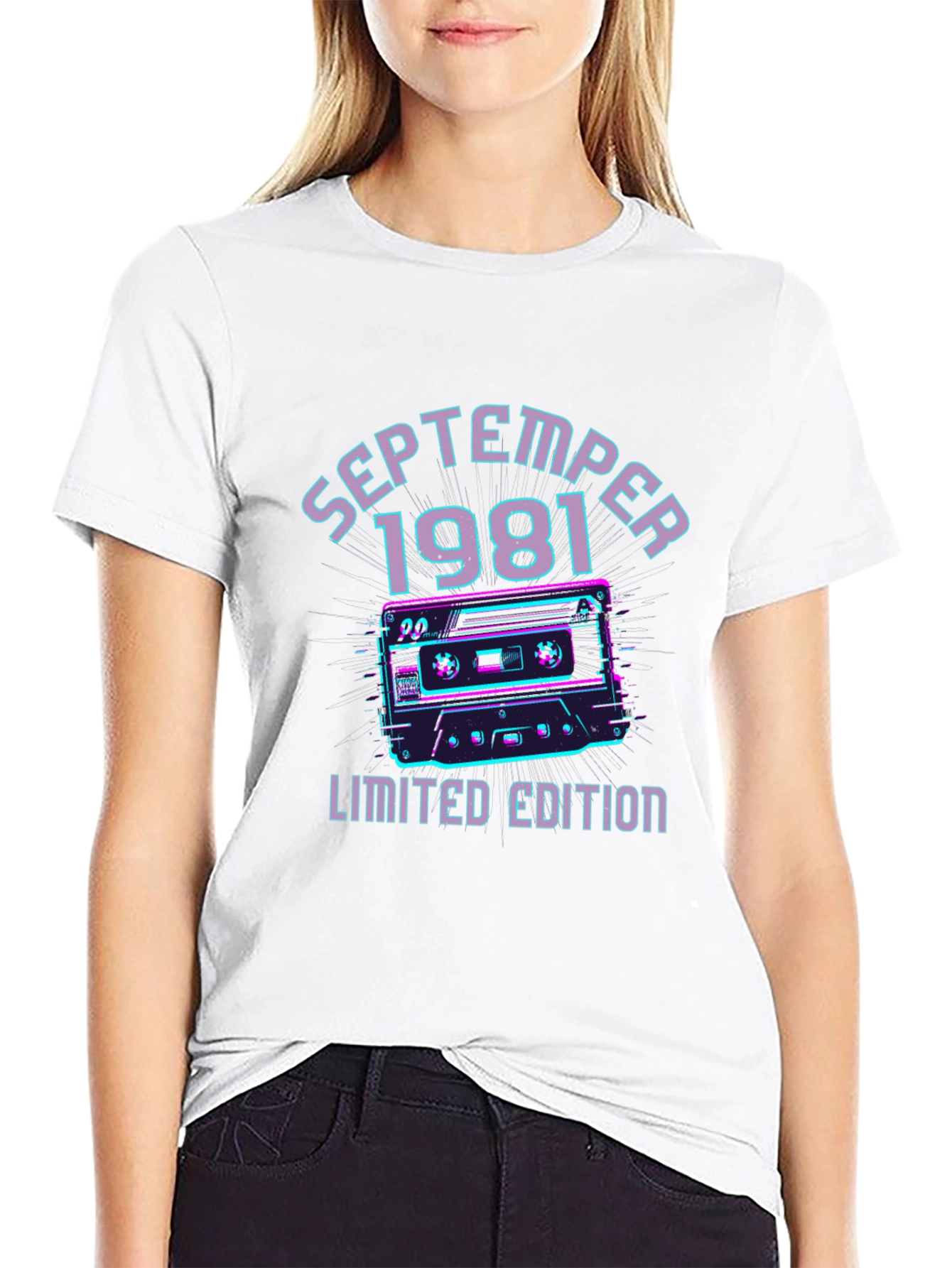 September 1981 Limited Edition Retro Cassette T-Shirt