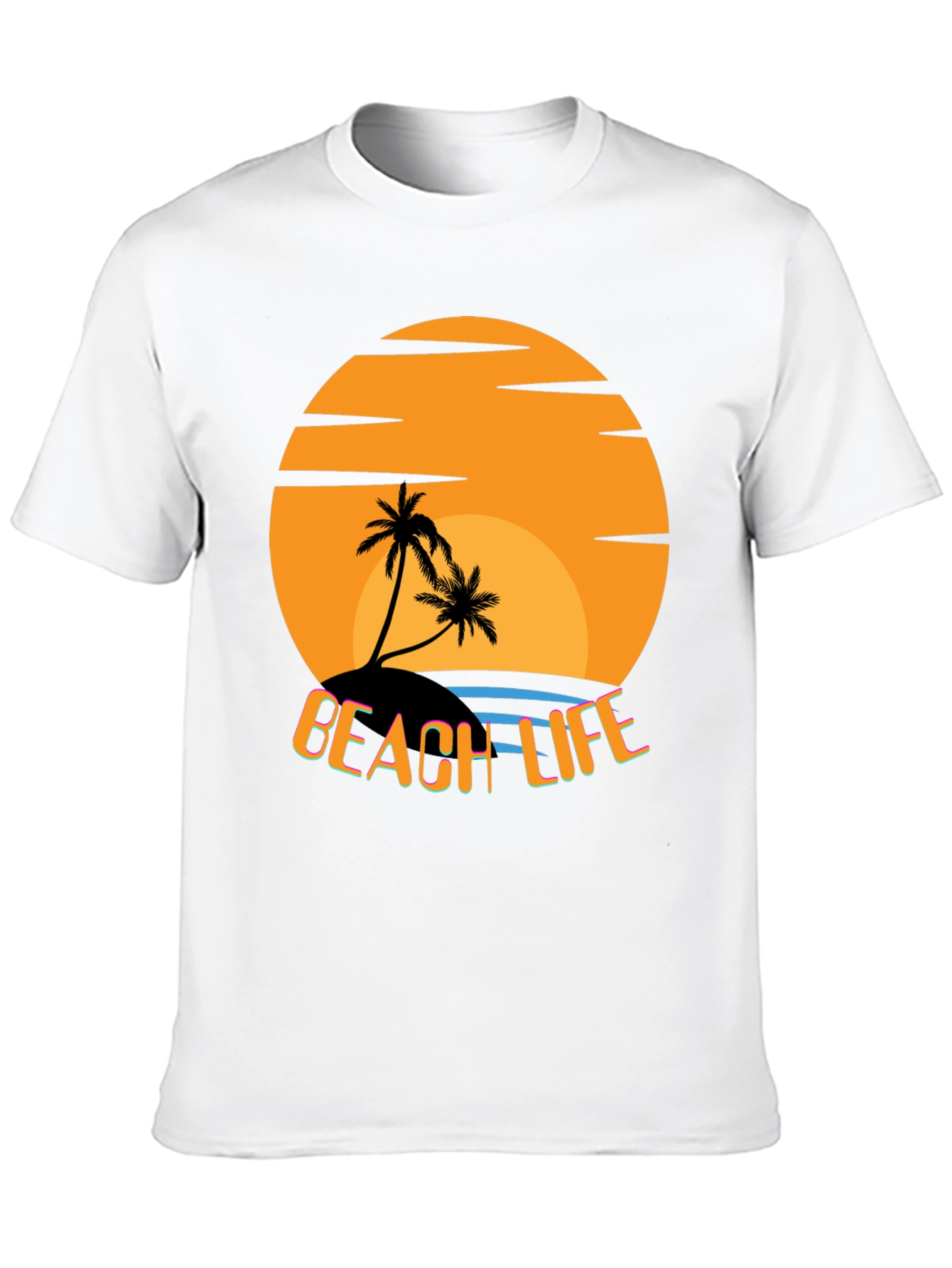 Beach Life Graphic Tee - Island Vibes