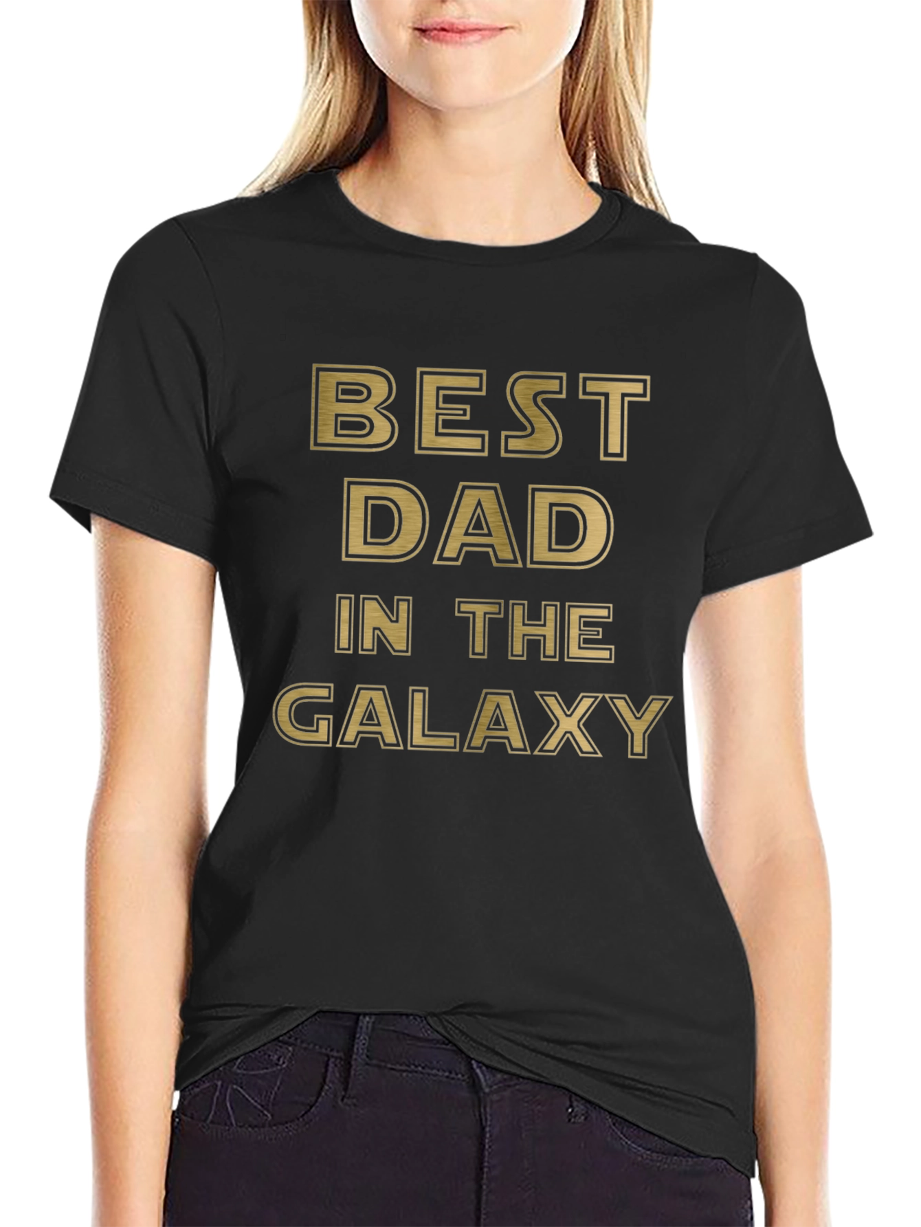 Best Dad In The Galaxy Novelty T-Shirt