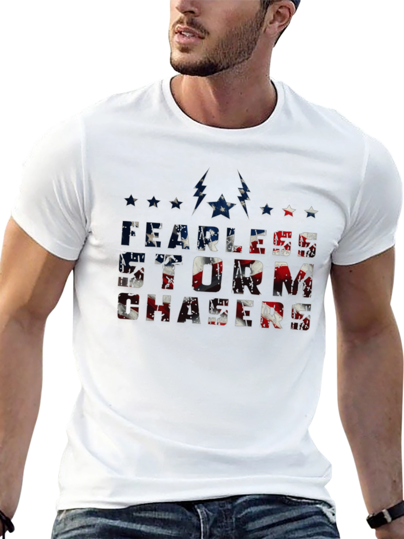 Fearless Storm Chasers Black T-Shirt