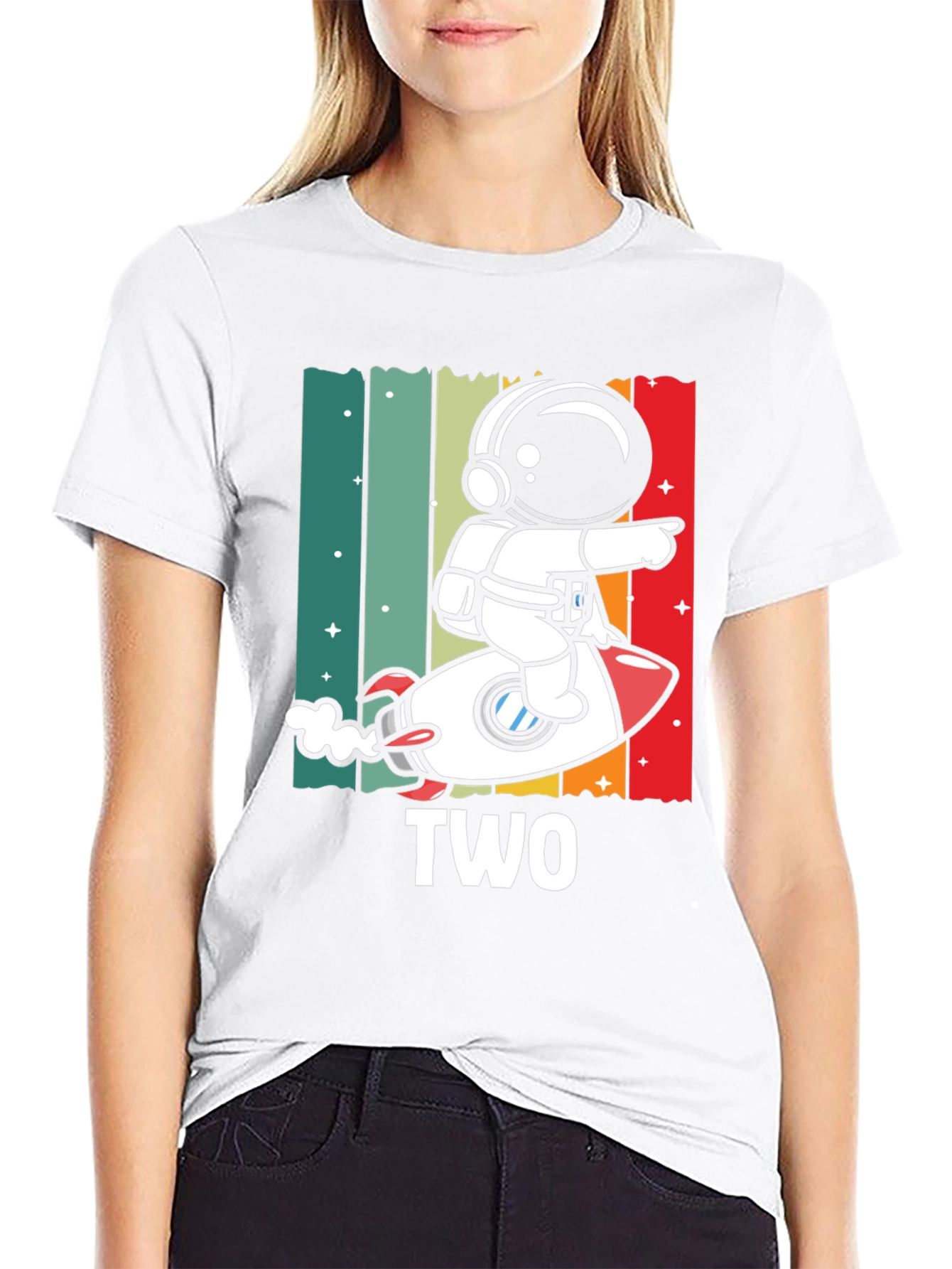 Two Year Old Astronaut T-Shirt
