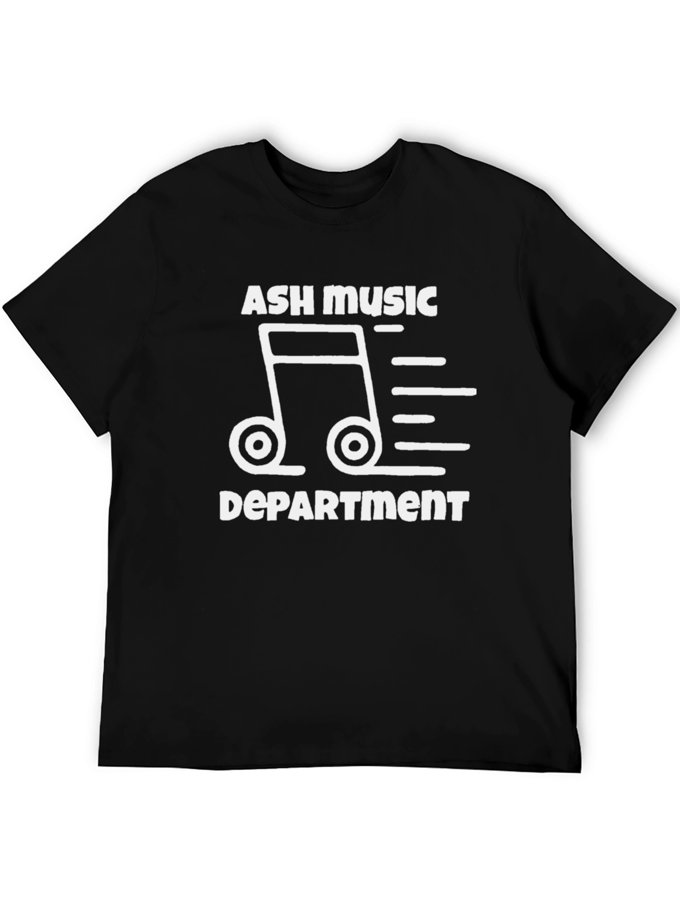 Ash Music Department Black T-Shirt