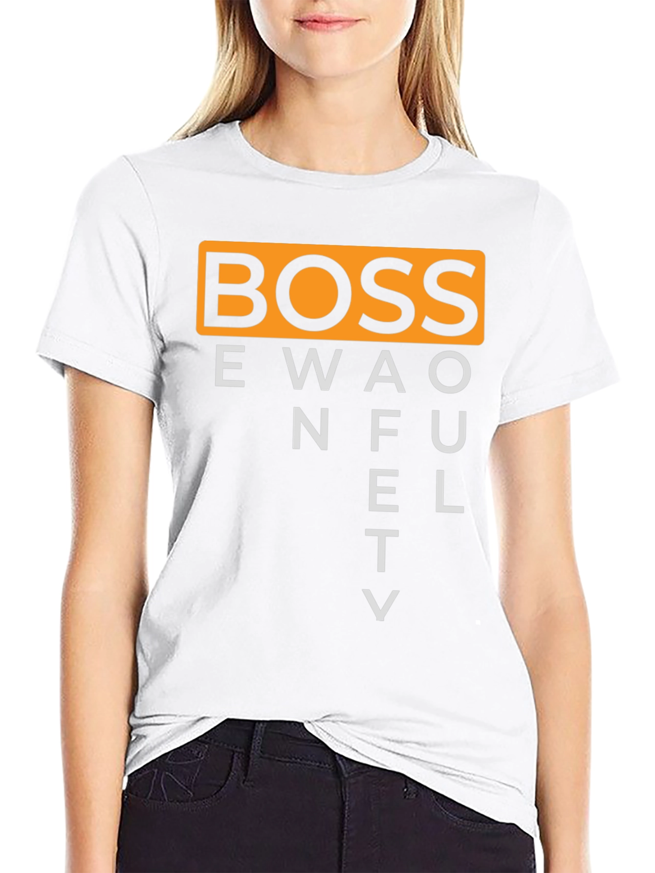BOSS One Fluety Black Graphic T-Shirt