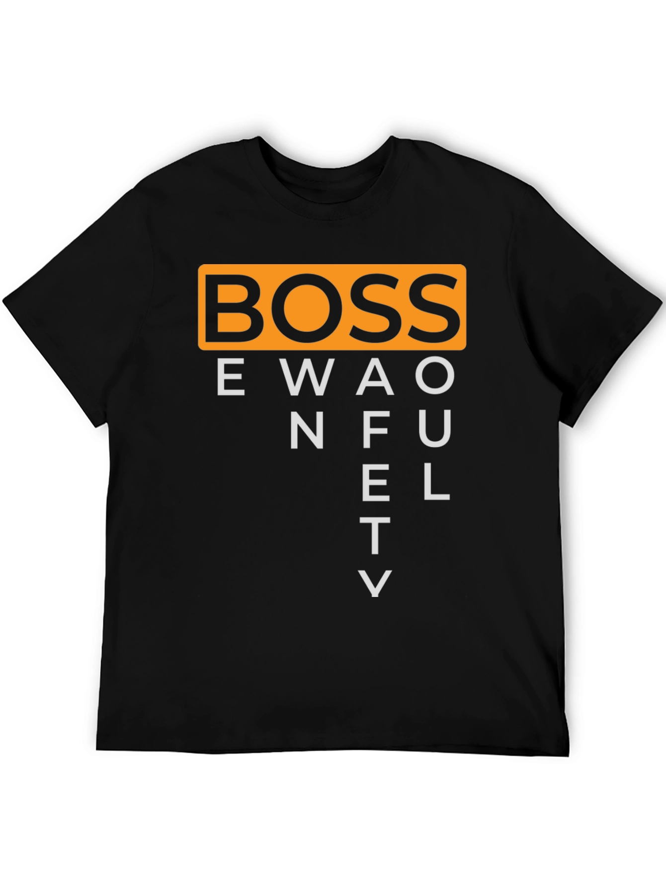 BOSS One Fluety Black Graphic T-Shirt