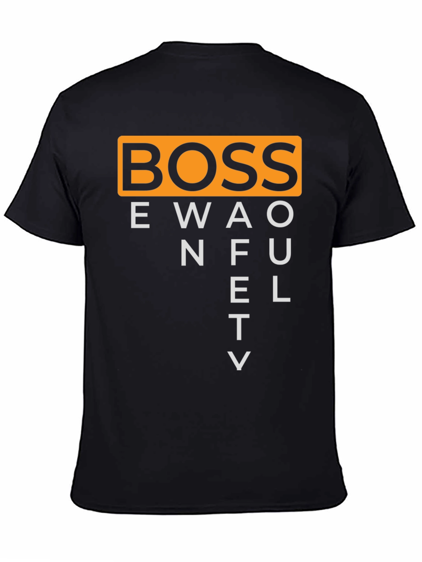 BOSS One Fluety Black Graphic T-Shirt