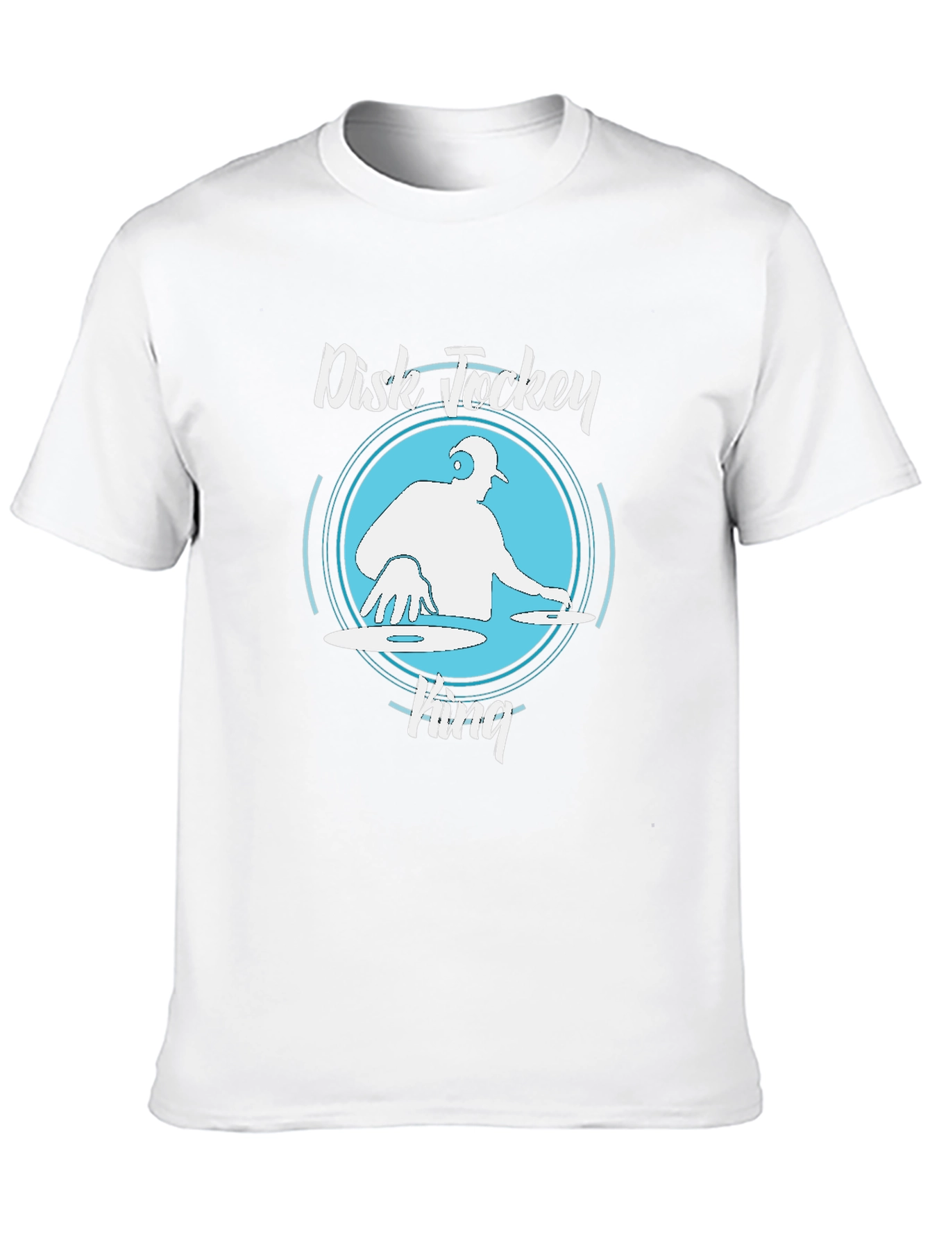 Disk Jockey King Graphic T-Shirt