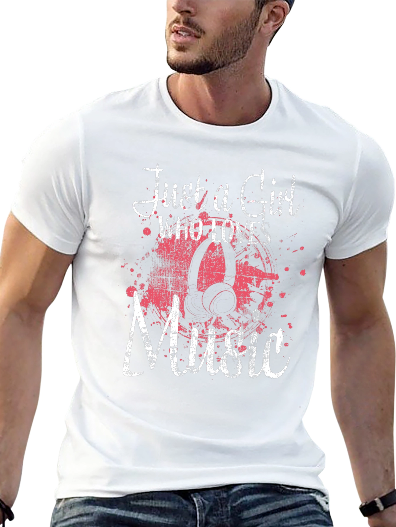 Just a Girl Who Loves Music T-Shirt