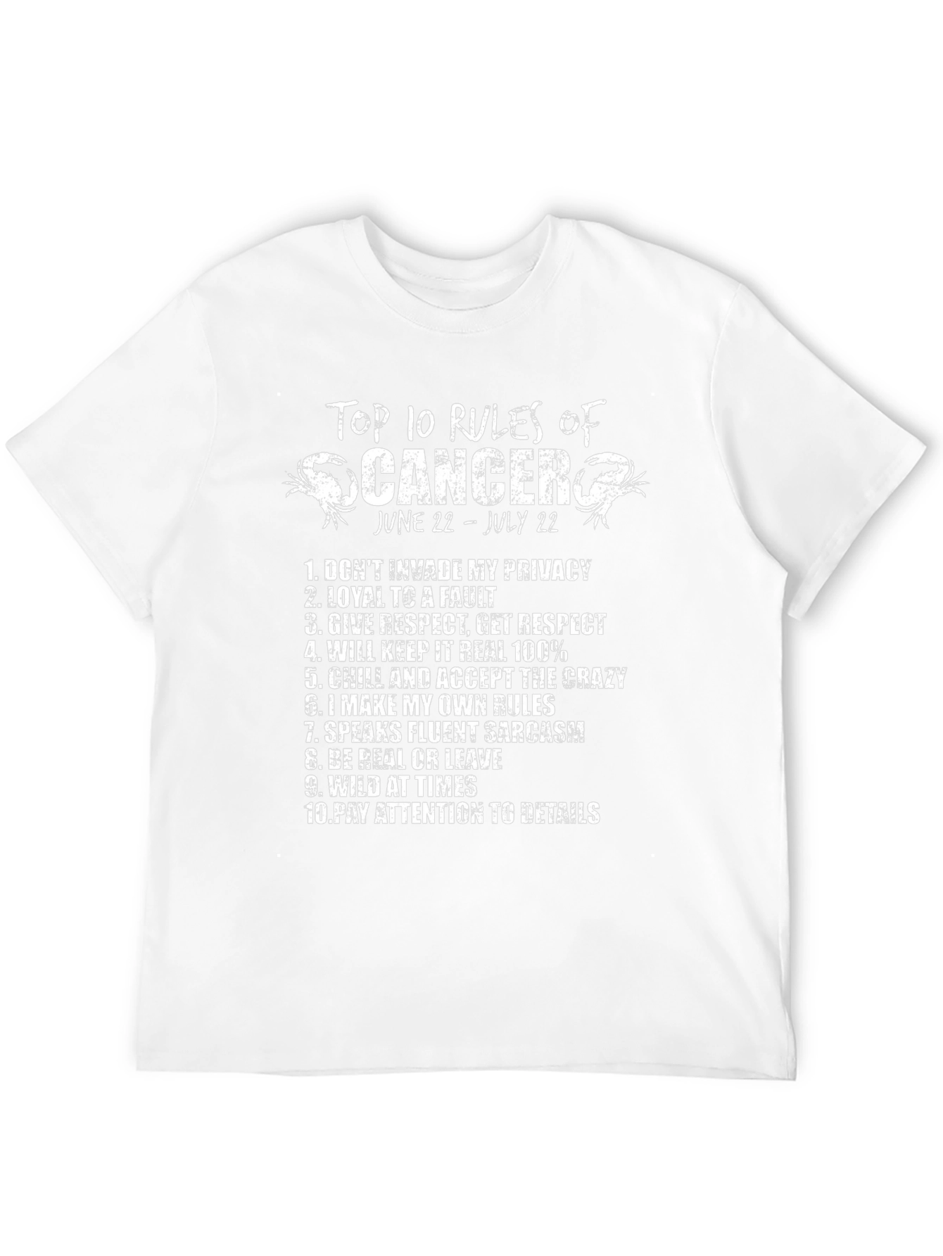 Cancer Zodiac T-Shirt: Top 10 Rules