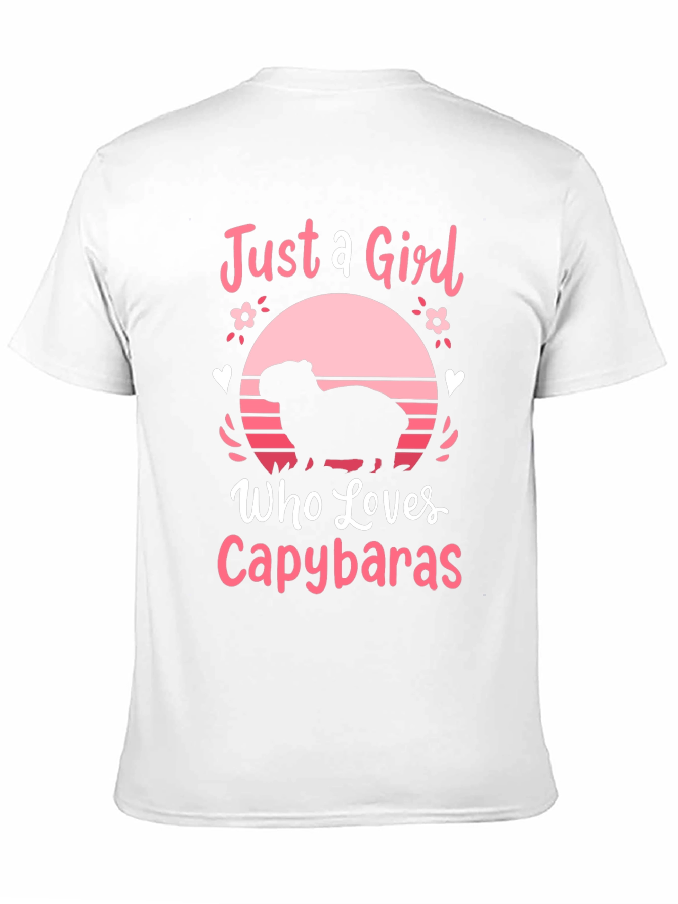 Just a Girl Who Loves Capybaras T-Shirt