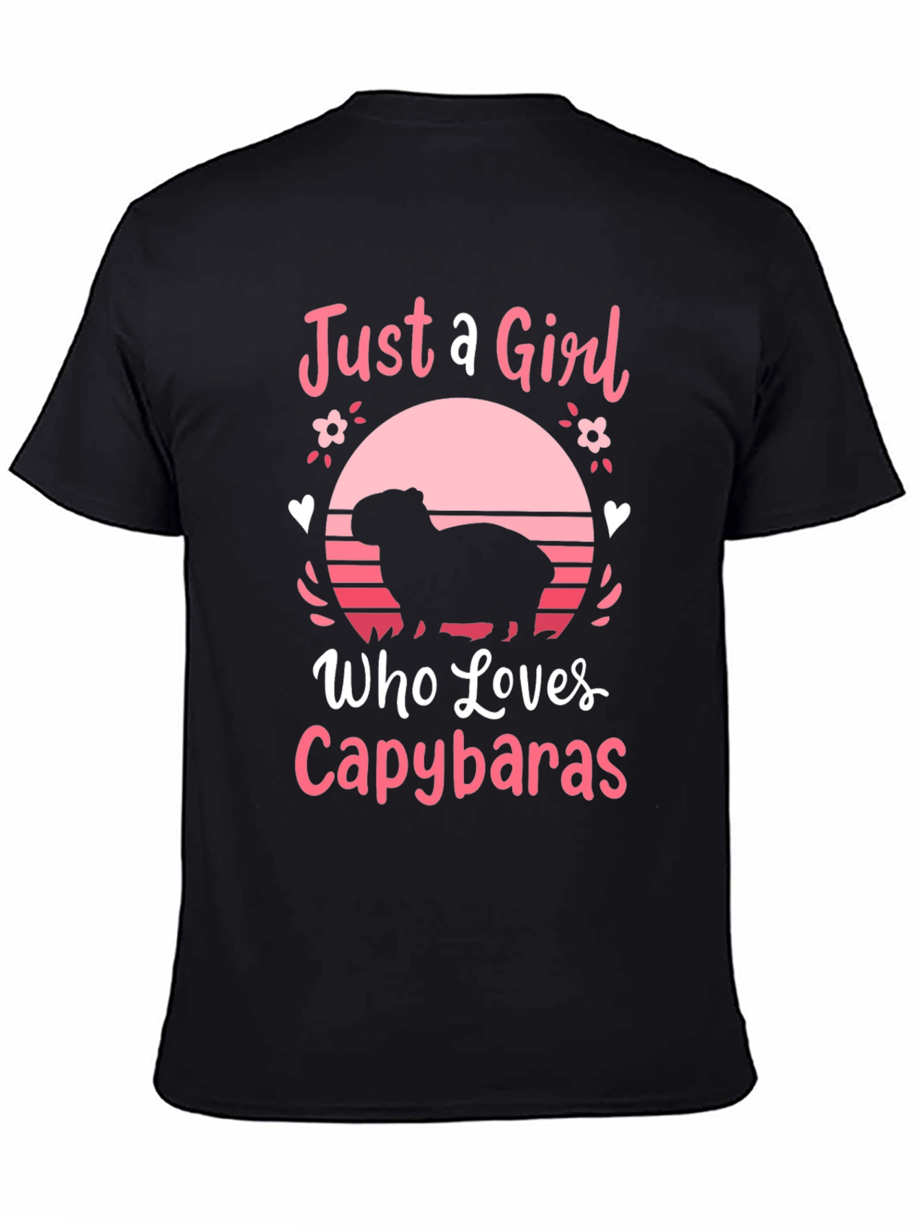 Just a Girl Who Loves Capybaras T-Shirt
